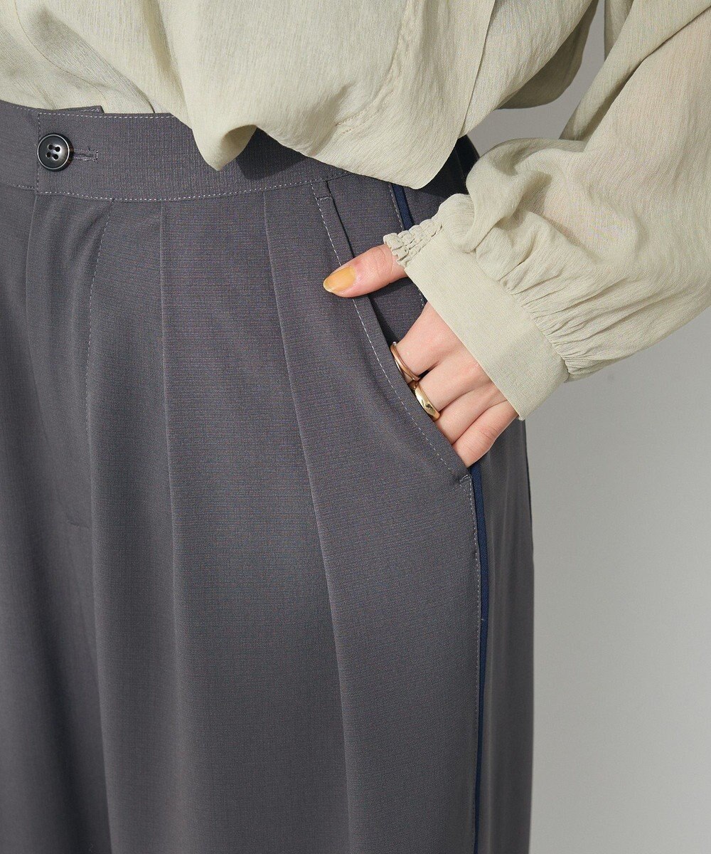 CRAFT STANDARD BOUTIQUE 配色パイピングパンツ 