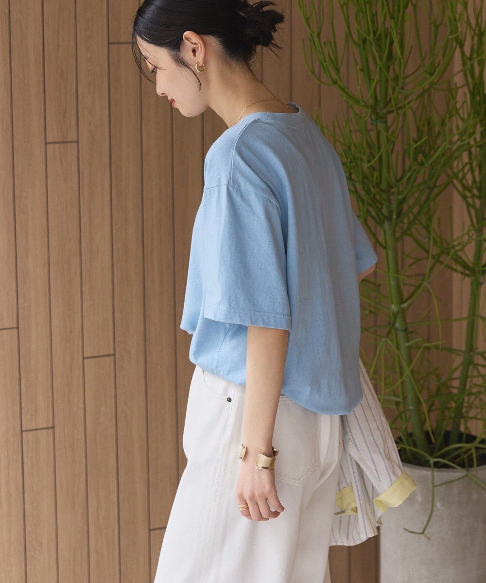 AMERICAN HOLIC ガーメントダイ加工無地Ｔシャツ 