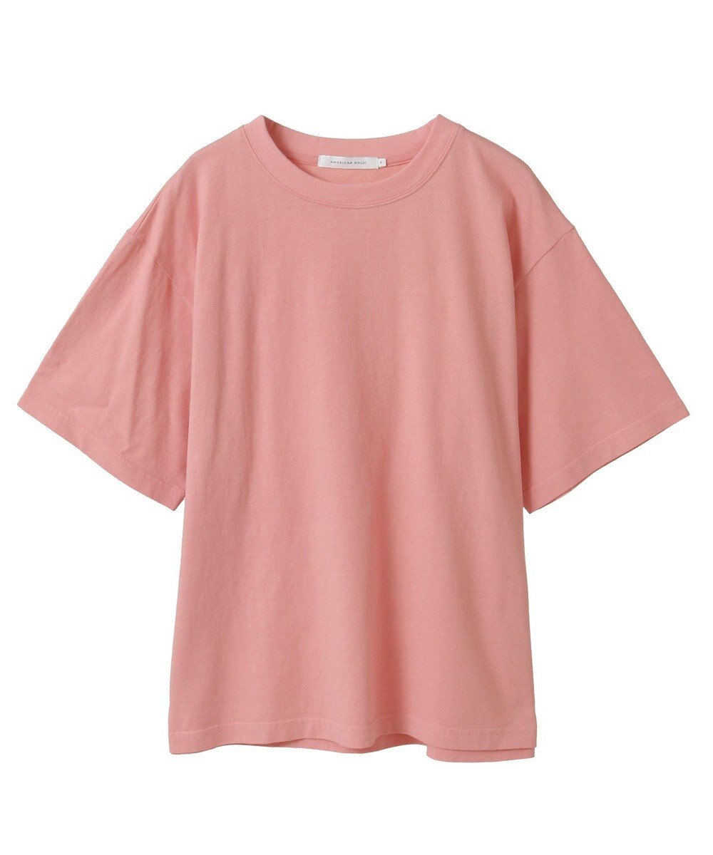 AMERICAN HOLIC ガーメントダイ加工無地Ｔシャツ 