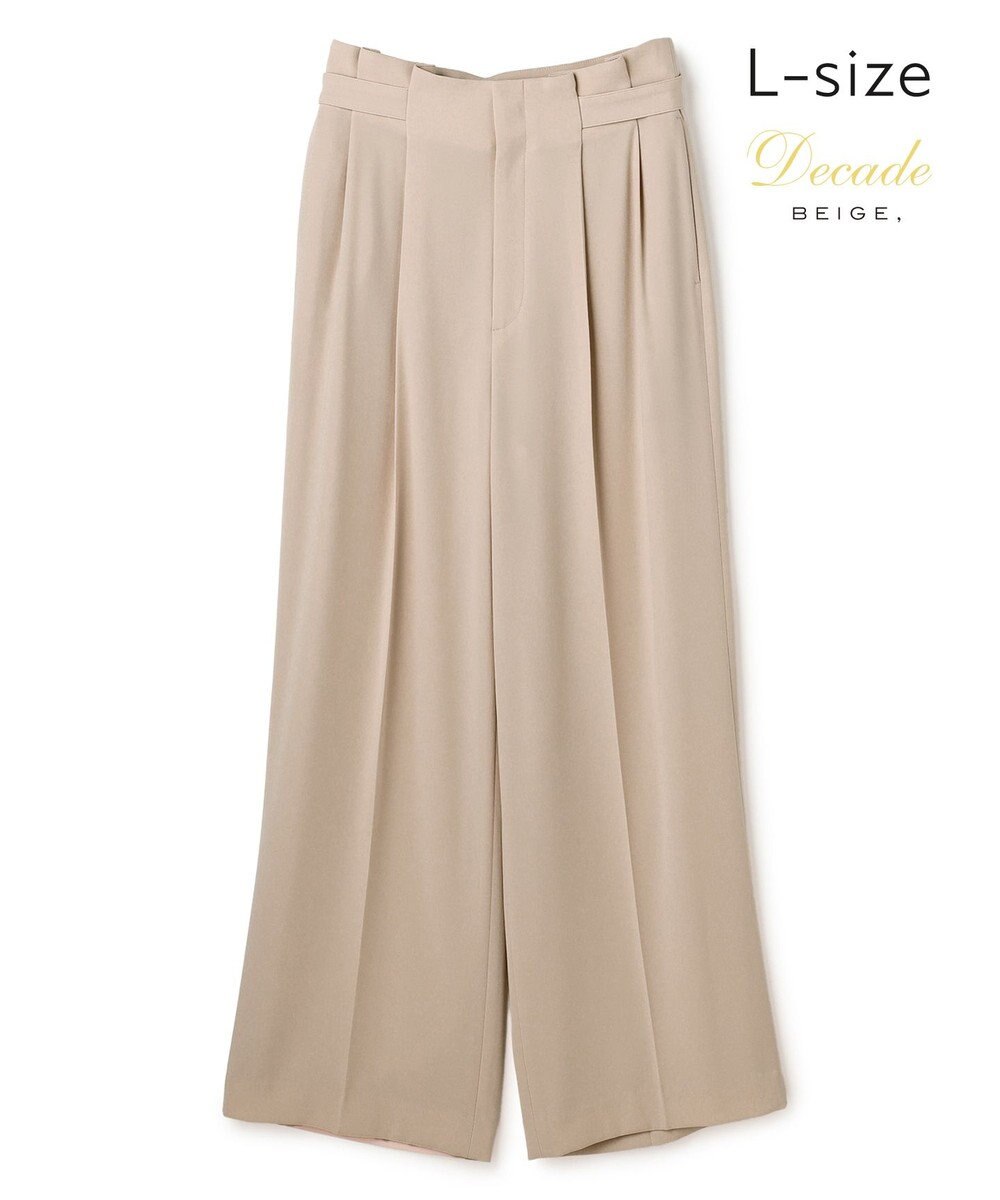 BEIGE， 【Lsize・セットアップ対応】CINDY / ハイウエストパンツ 