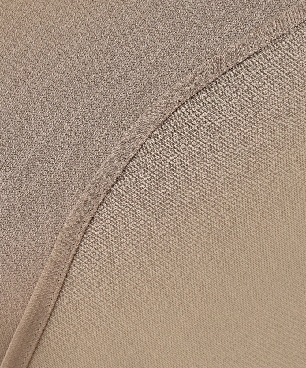 ICB 【接触冷感・UVケア・速乾】BackSatinAmunzen 5分袖バンドカラーブラウス 