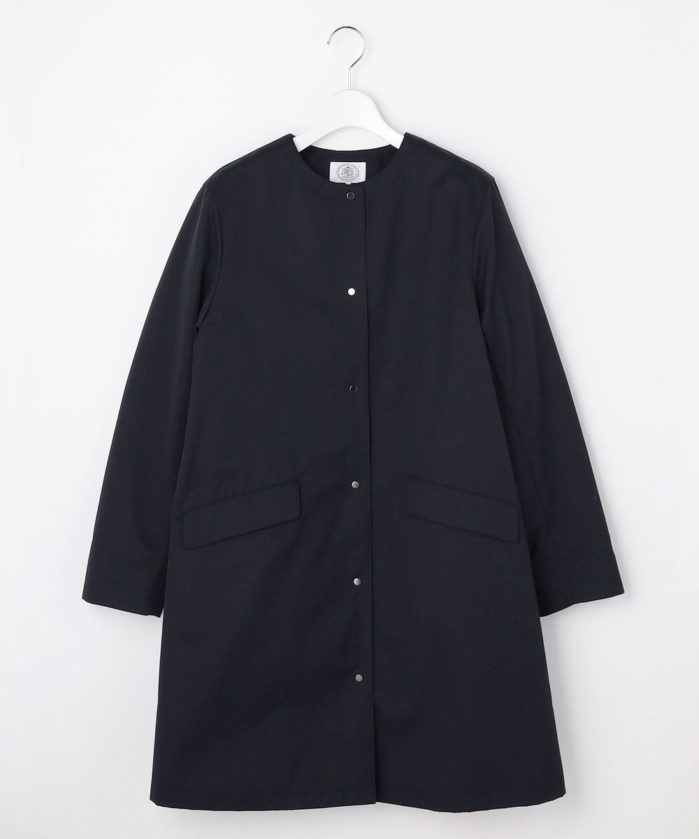 J.PRESS LADIES S 【2way】VINAジェットオックス ノーカラー コート 