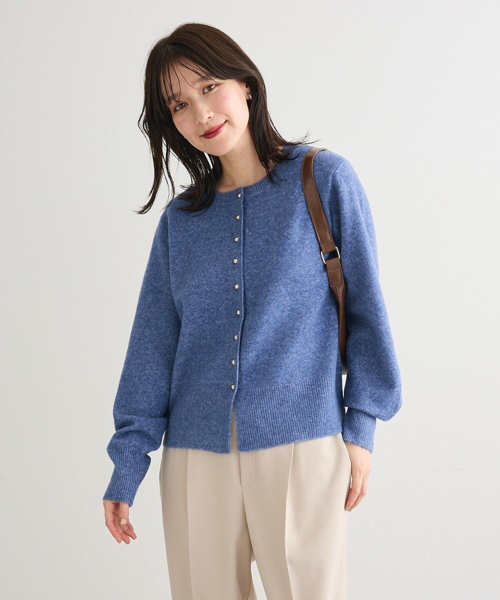 Green Parks 金釦コンパクトニットカーディガン 