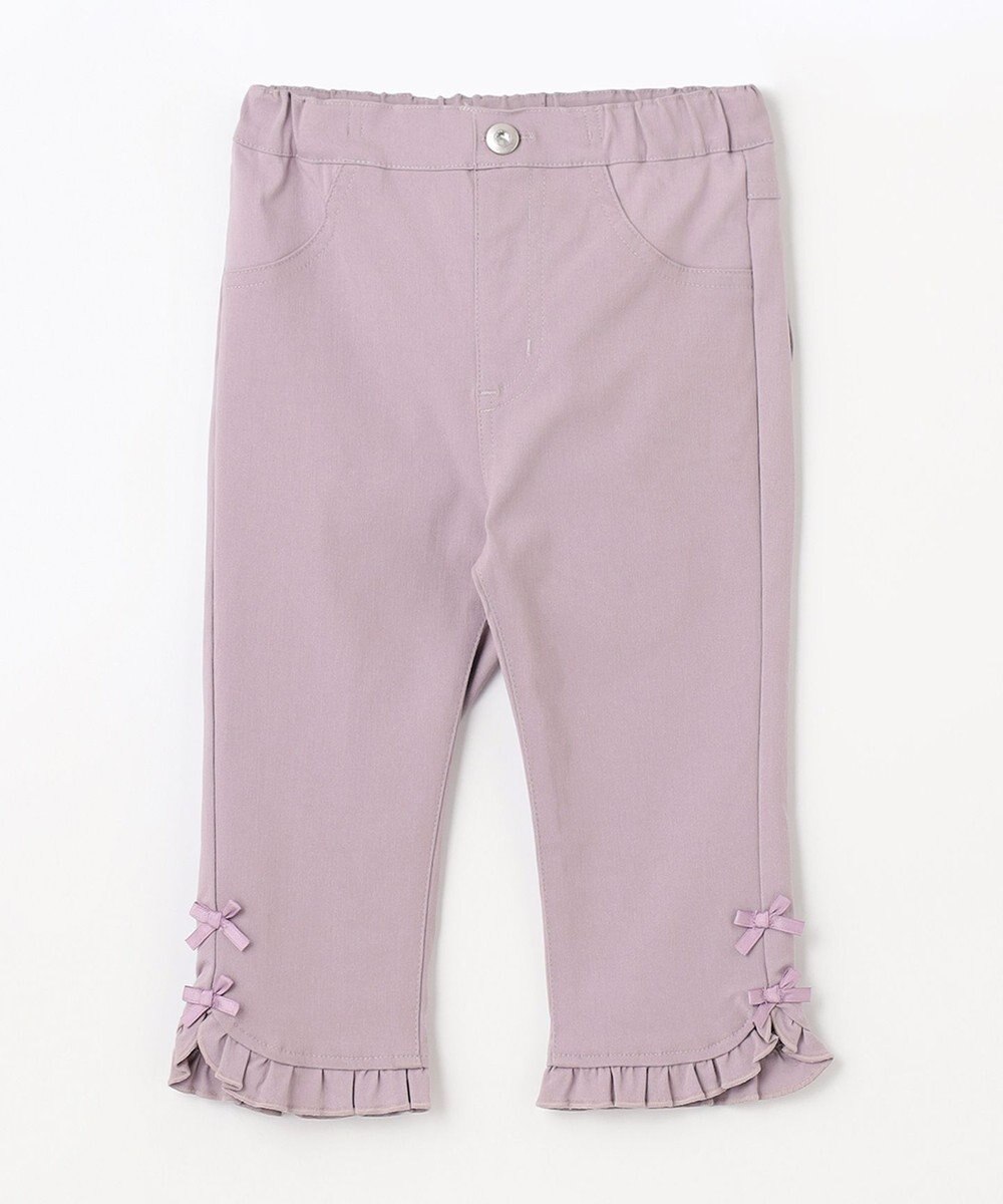 ANY KIDS フリル カプリ パンツ 