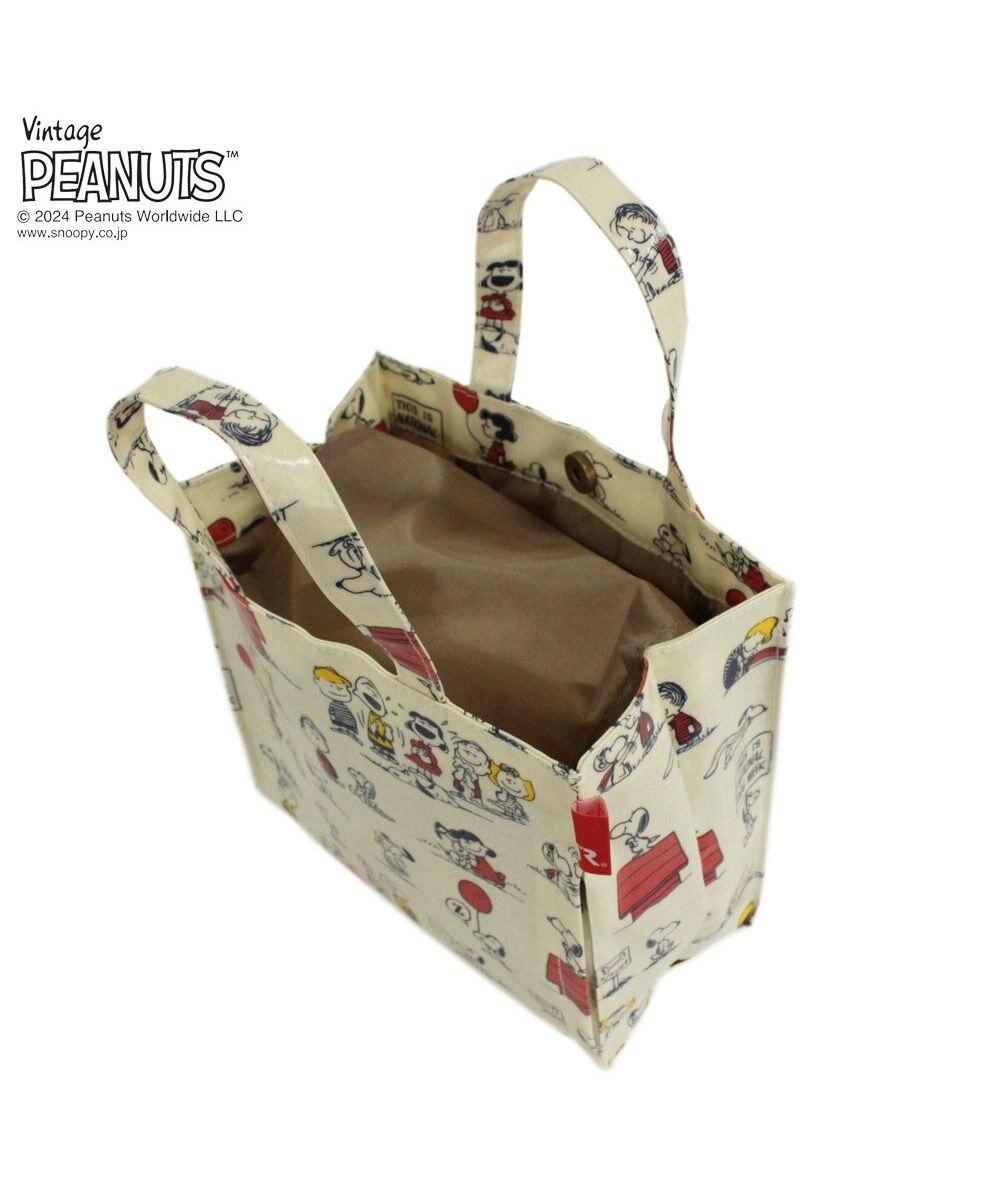 ROOTOTE 8600【スヌーピー】IP.スクエア.ラミネート.ピーナッツ-9H 