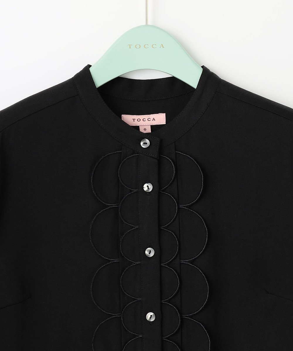 TOCCA 【洗える】SCALLOP ブラウス 