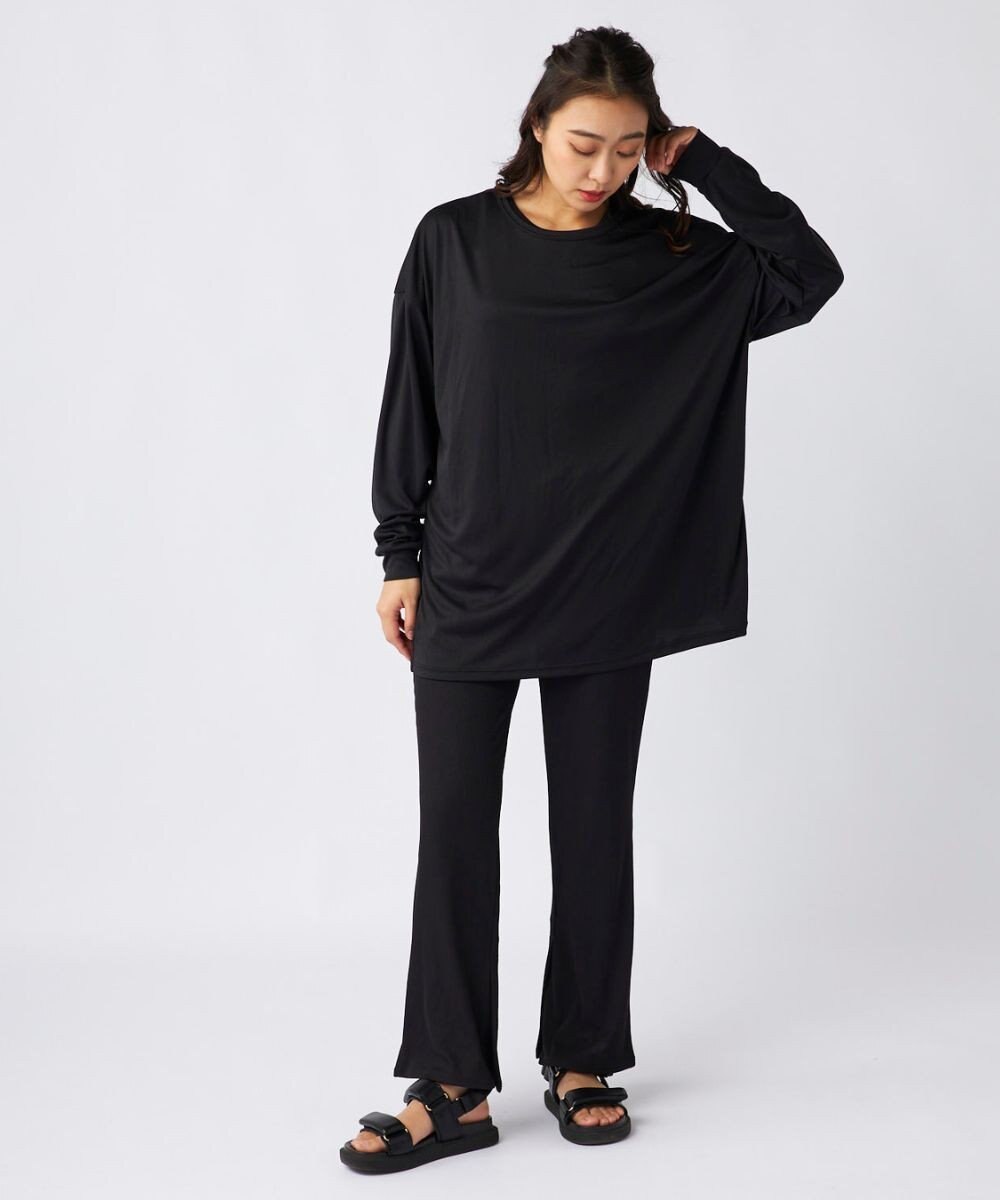 OP／FILA 【Ocean Pacific】ラッシュガードロングボトム付き タンクトップデザイン水着4点セット 