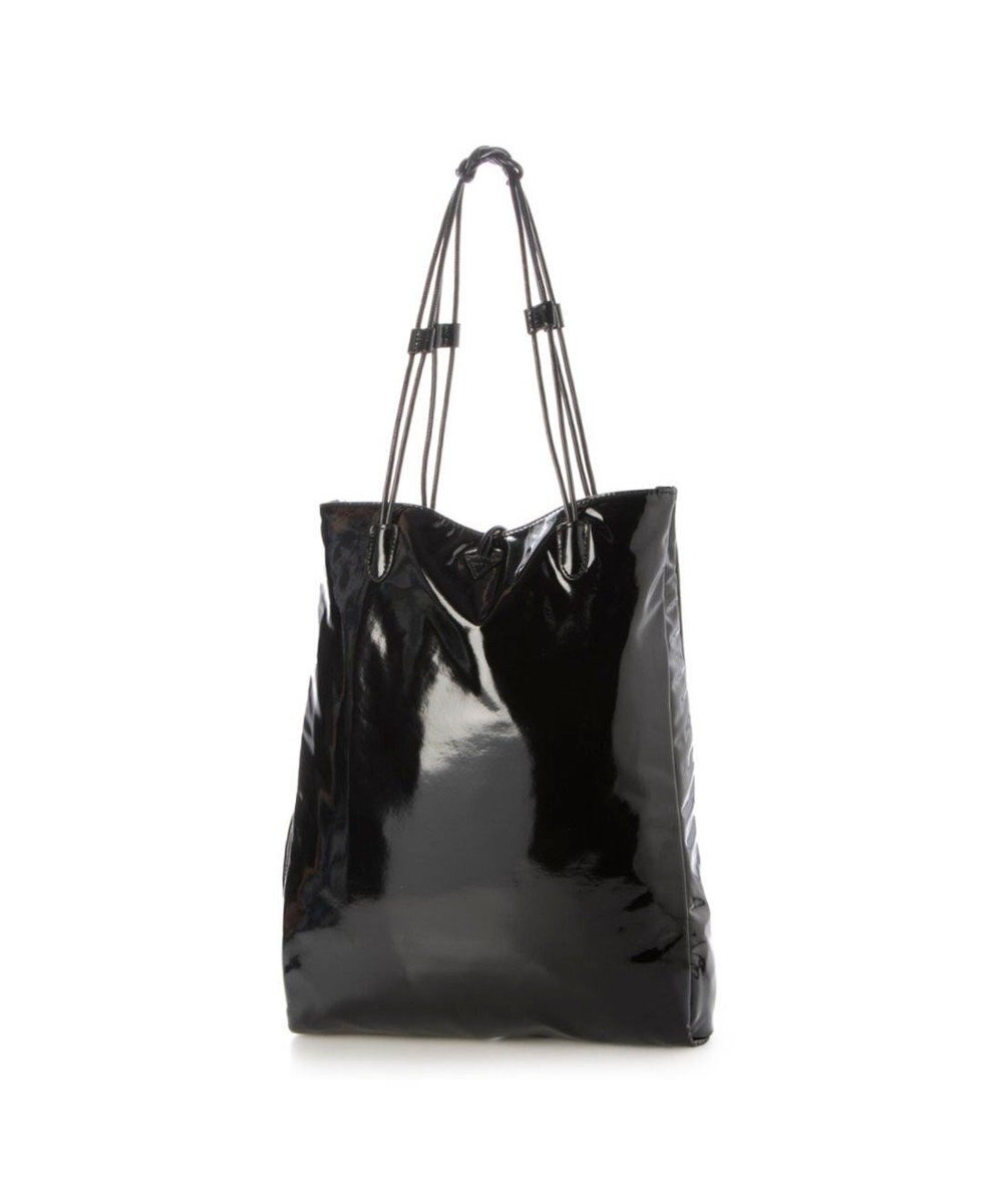 UNBILLION カシュカシュ cachecache / エナメル調結びハンドルA4サイズトート 