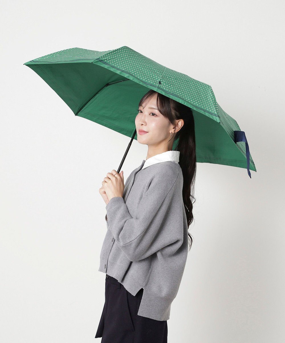 MOONBAT POLO RALPH LAUREN(ポロ ラルフローレン) ツイルドットポロポニー 雨傘 折りたたみ傘 