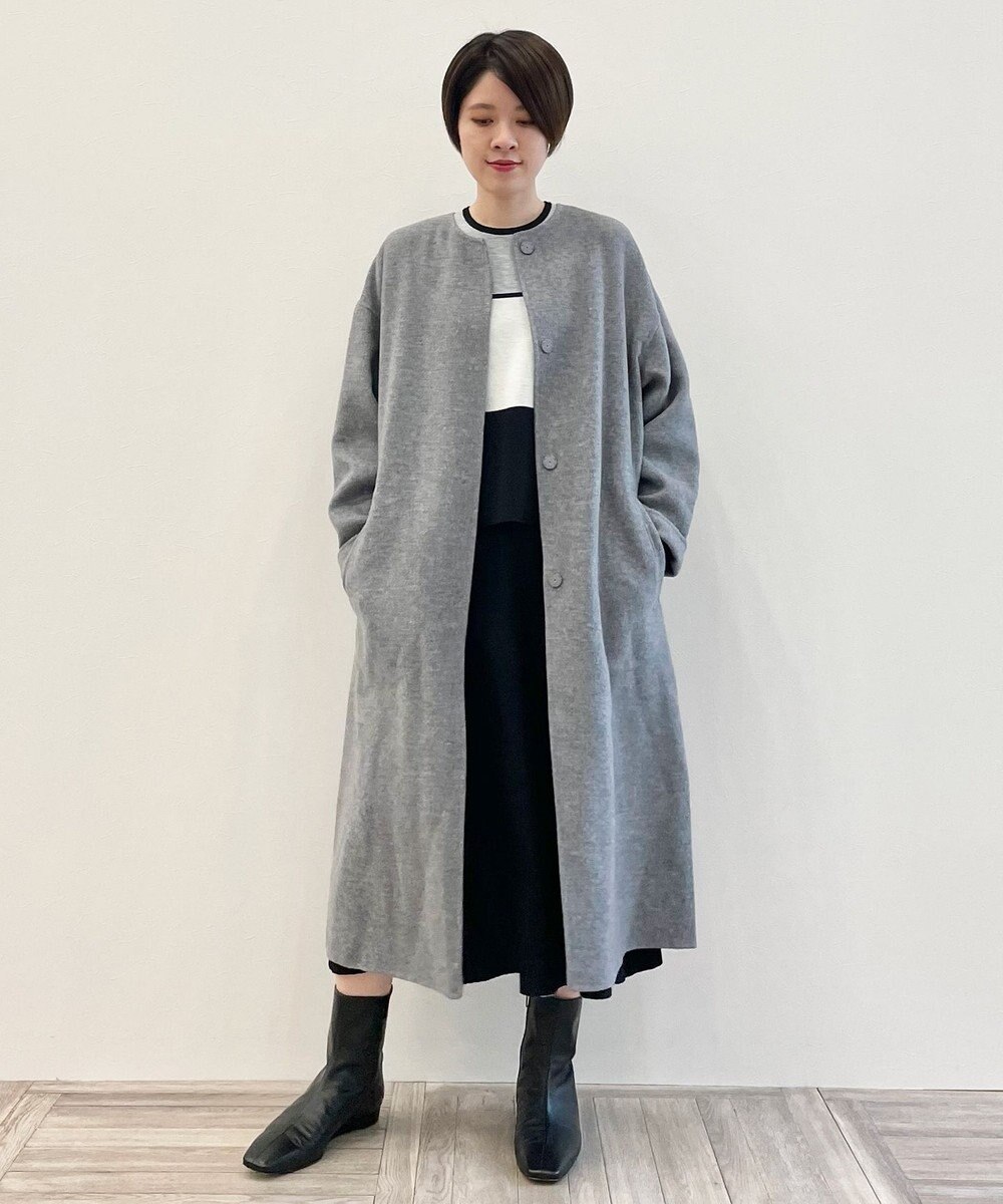 自由区 L 【新色登場・マルチウェイ】リバーシブル ニットセットアップ 