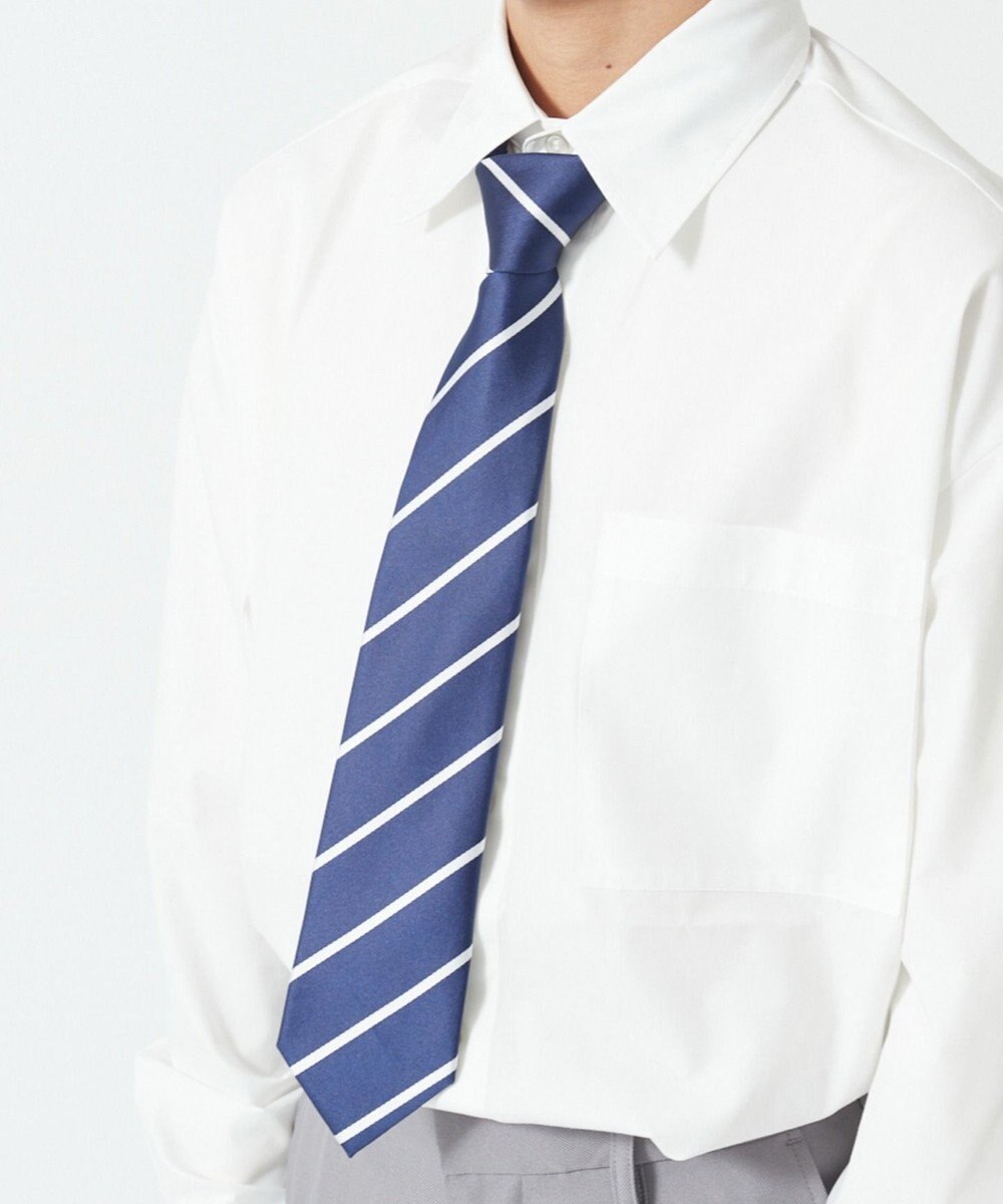 WEGO 【SCHOOLITEM】メンズエンブレム柄スクールネクタイ 