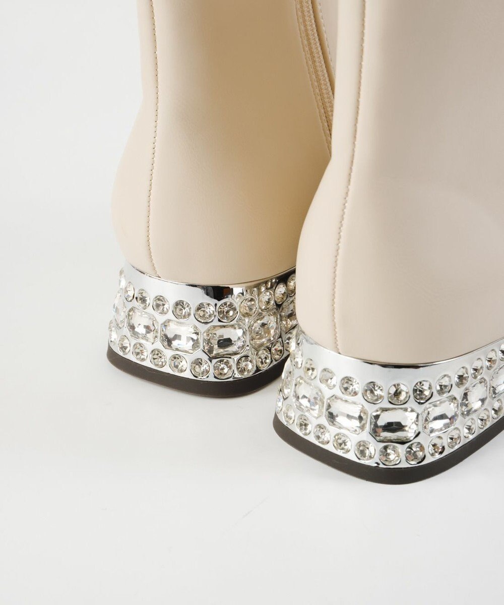 BONTRE 【MIONOTIS/ミオノティス】ビジューヒールブーツ/40712 