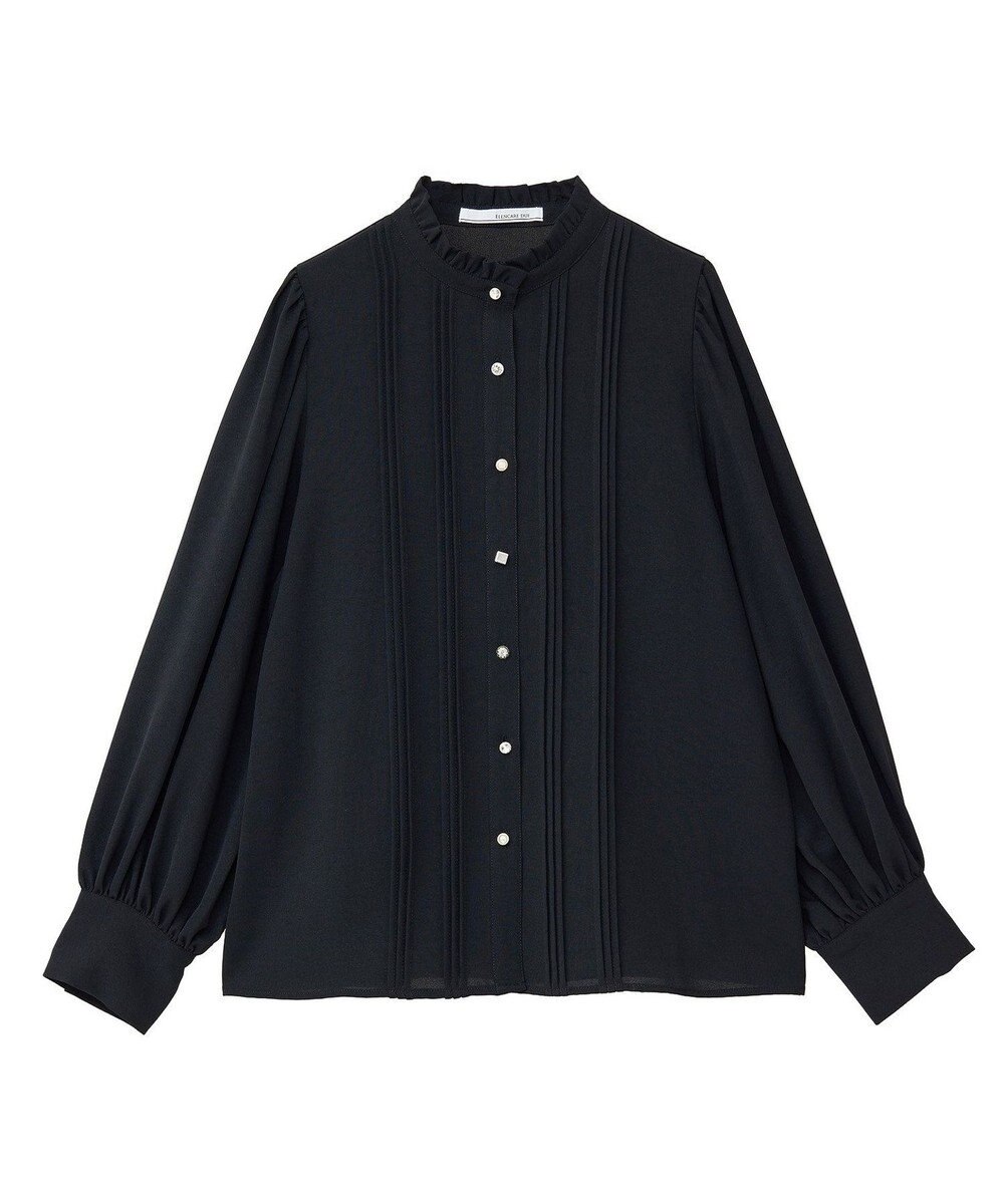 Green Parks ・ＥＬＥＮＣＡＲＥ　ＤＵＥ　ピンタックブラウス 