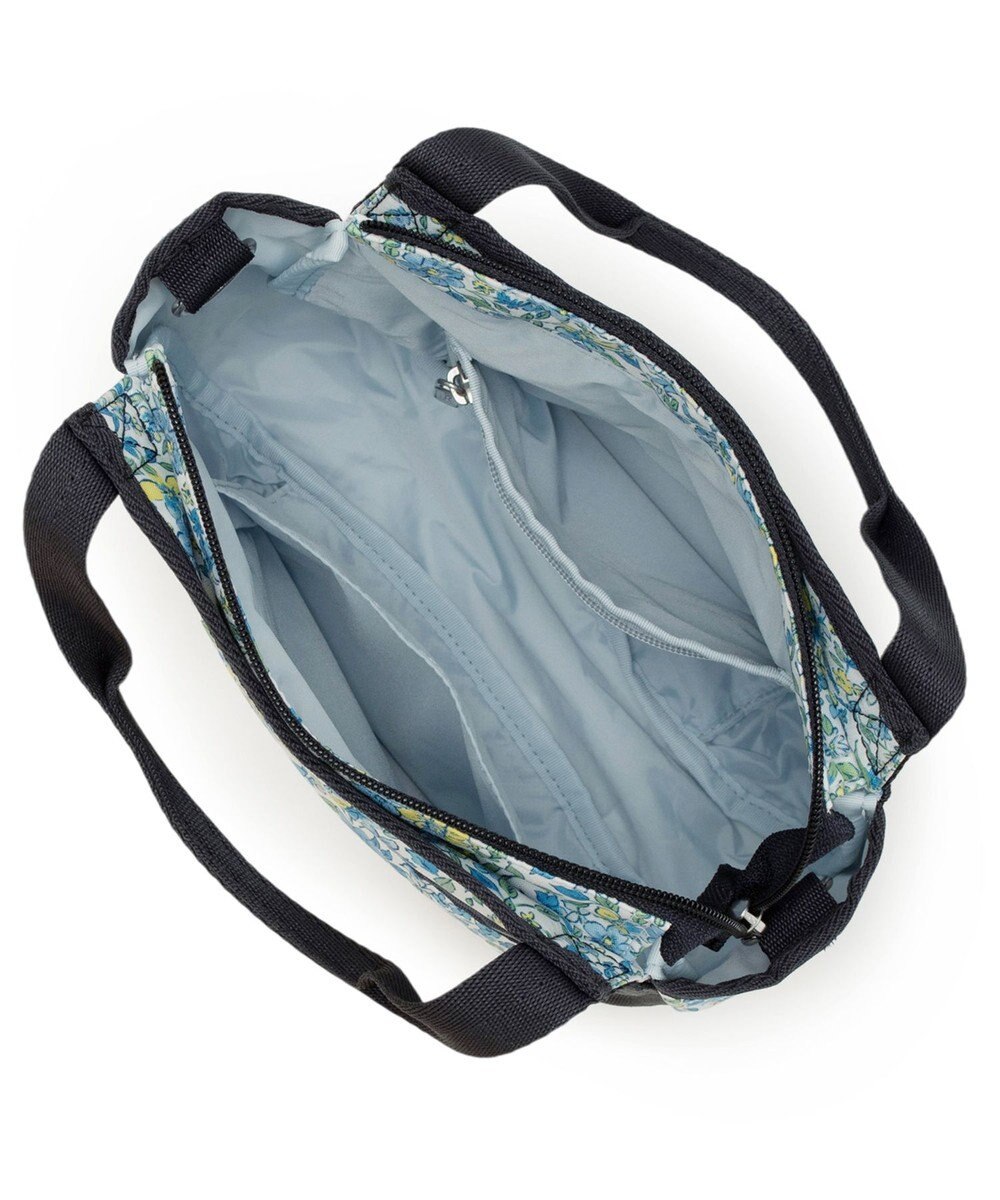 LeSportsac SMALL JENNI/タペストリーフラワーブルー 