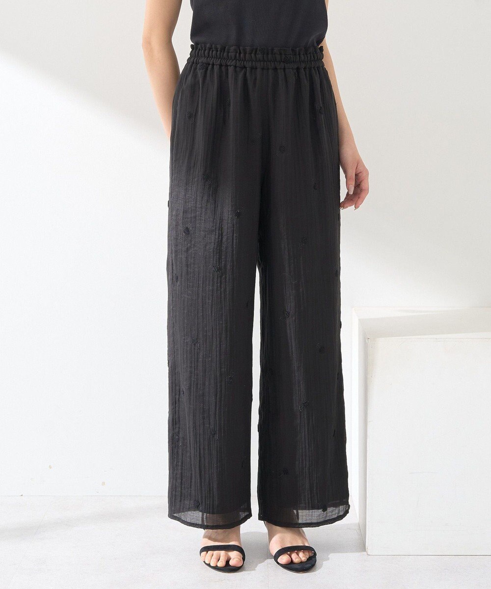 earth music&ecology ３Ｄフラワーパンツ 