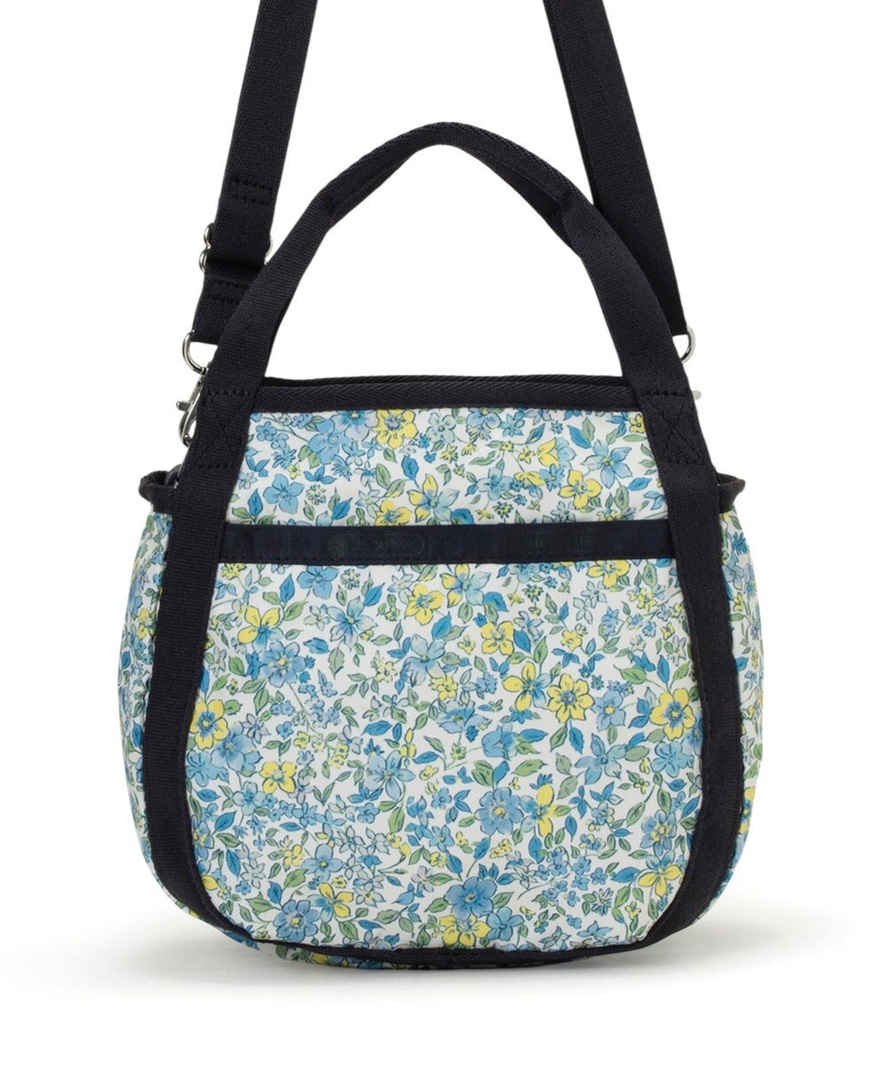 LeSportsac SMALL JENNI/タペストリーフラワーブルー 