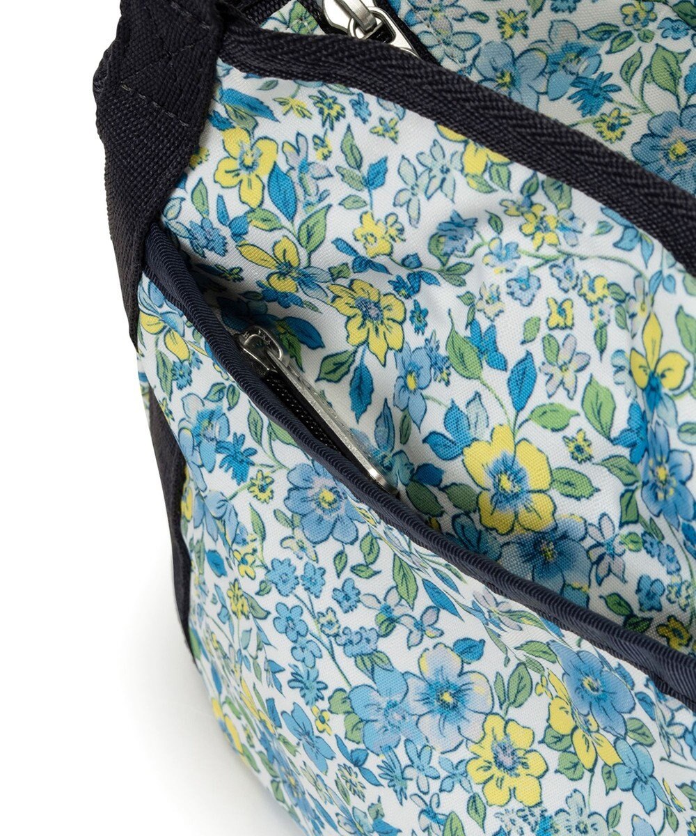 LeSportsac SMALL JENNI/タペストリーフラワーブルー 