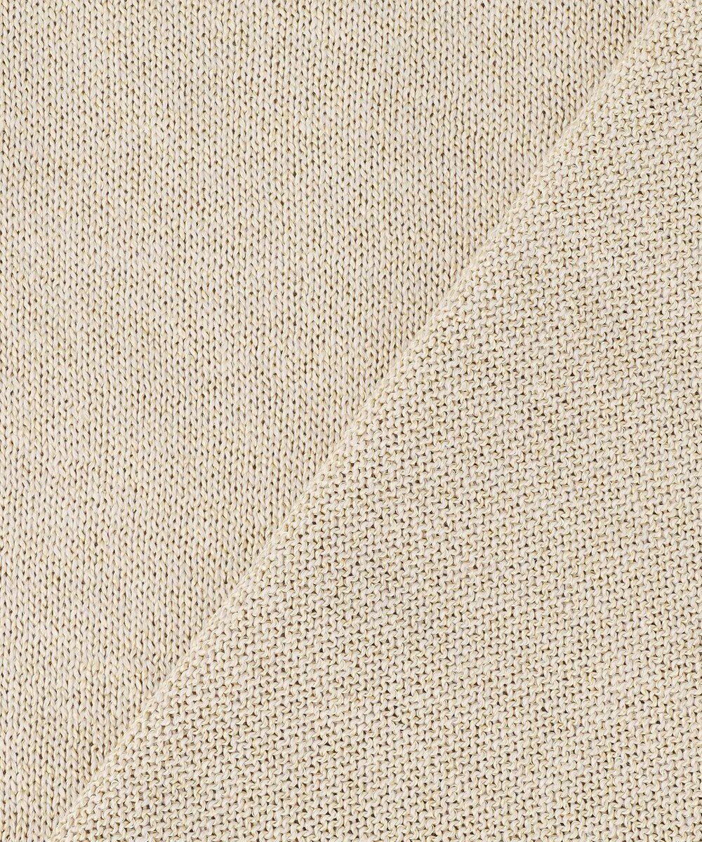 自由区 L ペーパーコットンニット カーディガン 