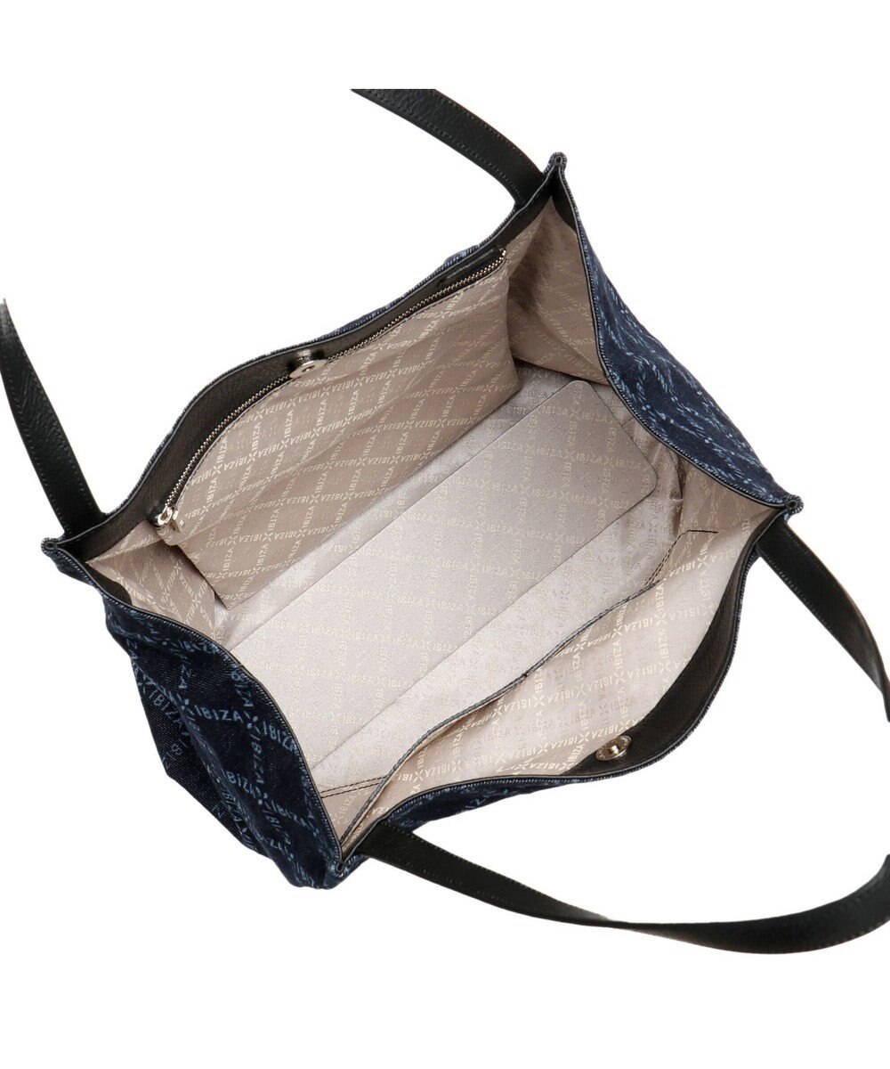 IBIZA バケーロ　ロゴデニム　セミショルダーバッグ 