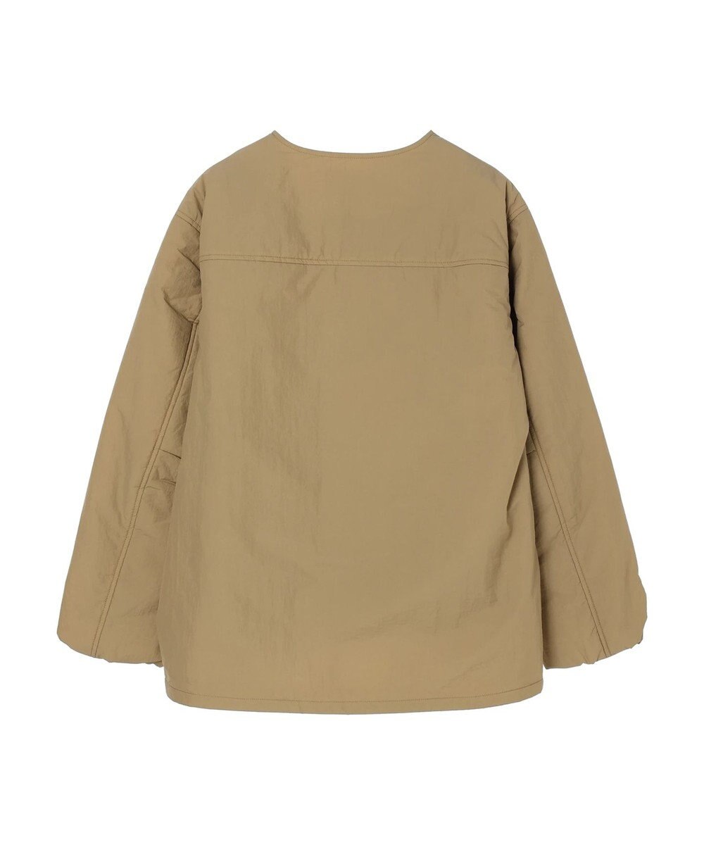 Green Parks ライト中わたノーカラーブルゾン 