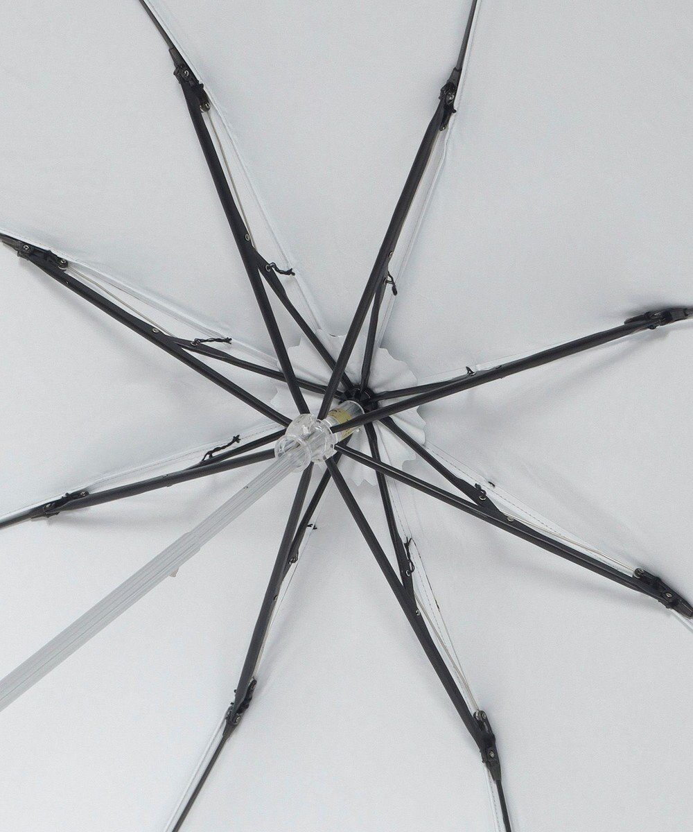 MOONBAT 【晴雨兼用/ 一級遮光/UV99％】フワクール (Fuwacool) 折りたたみ日傘 フワクールホワイト  ボタニカル 軽量 