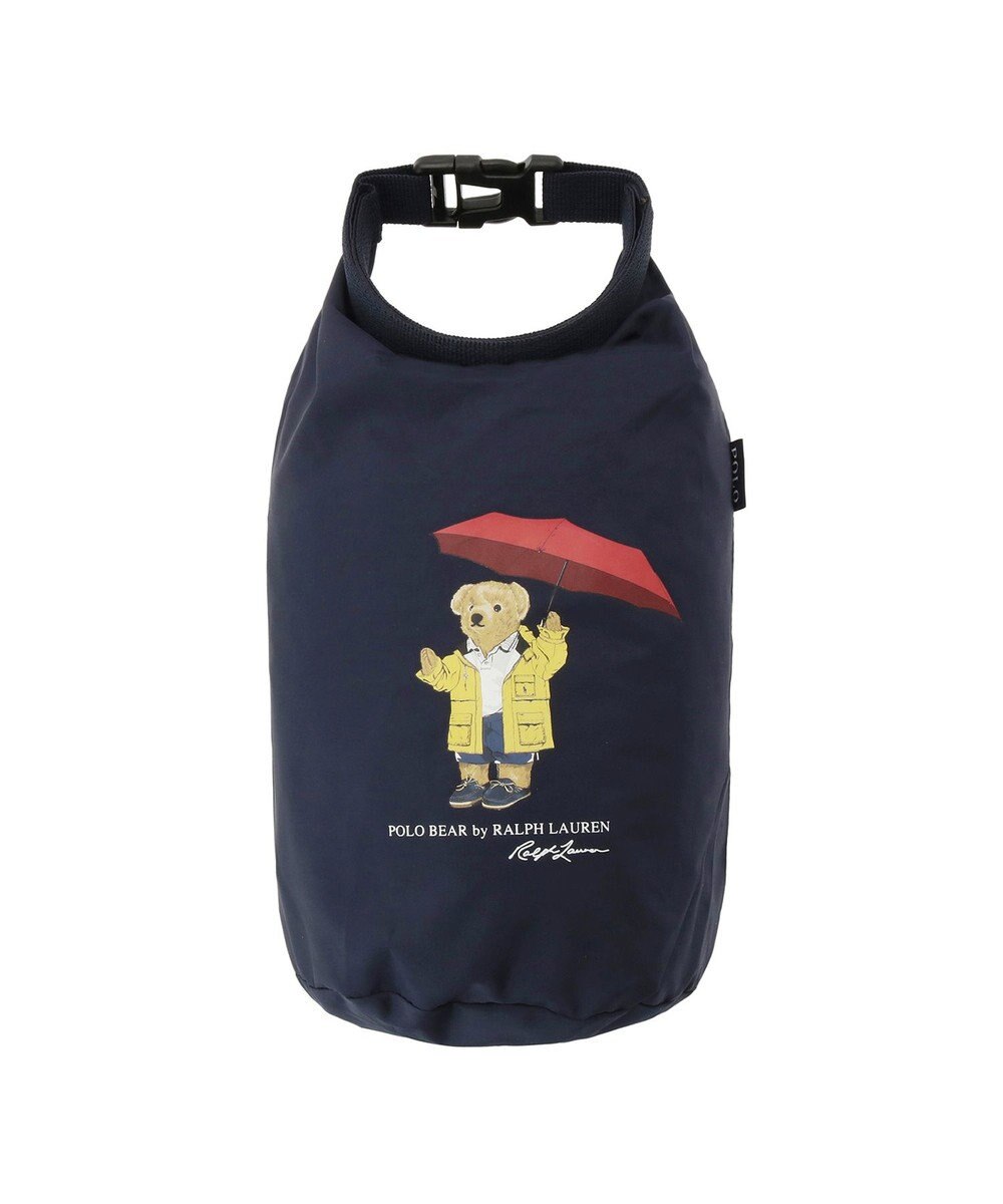MOONBAT POLO RALPH LAUREN(ポロ ラルフローレン) 【C-zeroはっ水】レインコート ポンチョ 収納袋付き ポロベア ワンポイント 無地 ミリタリー風 