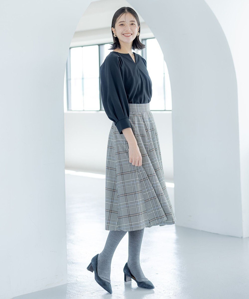 組曲 タックスリーブカルゼ カットソー 