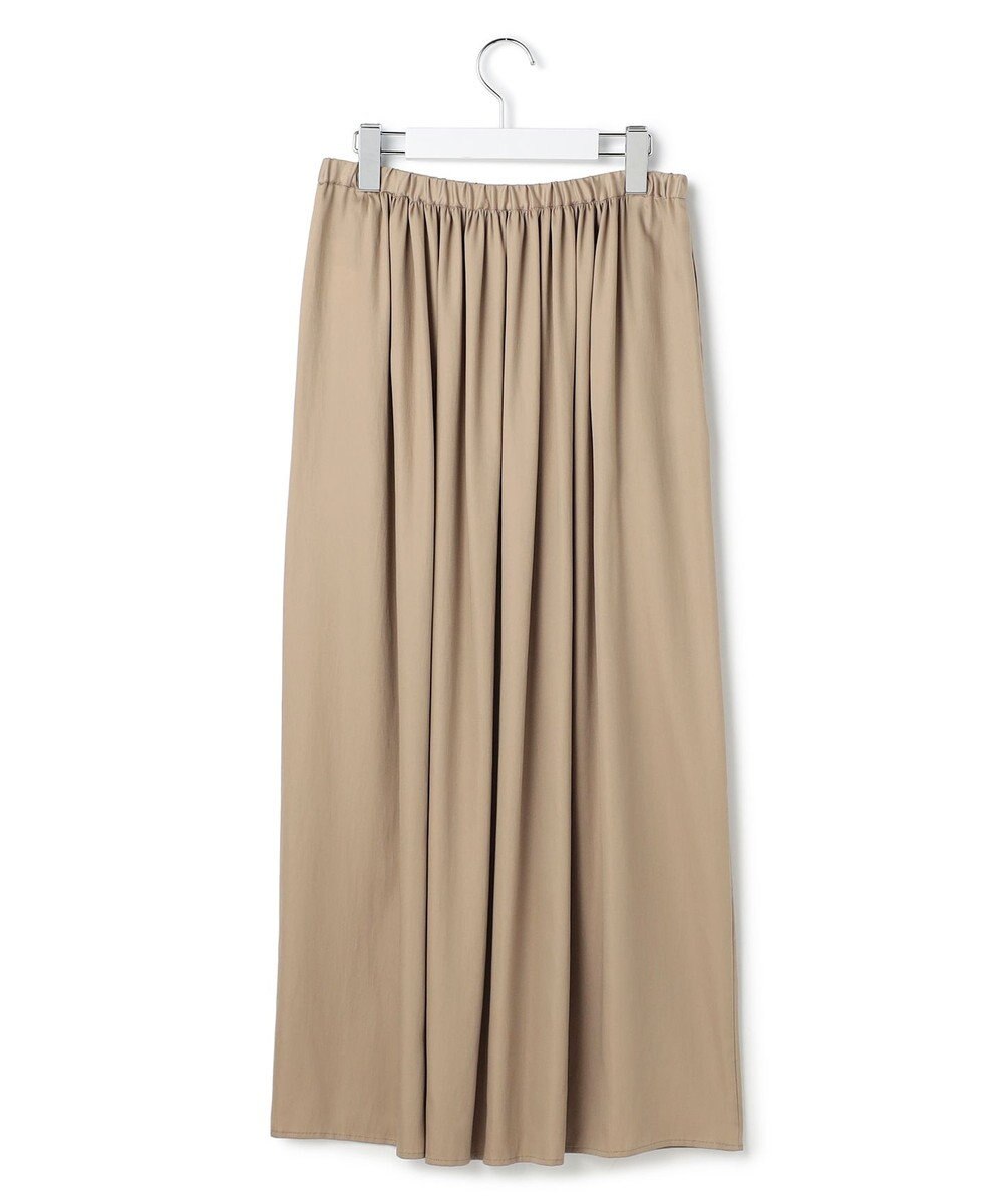 23区 【先行予約】シルキーサテン ギャザースカート 