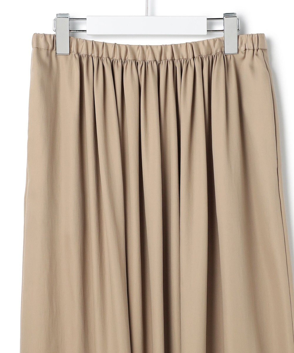 23区 【先行予約】シルキーサテン ギャザースカート 