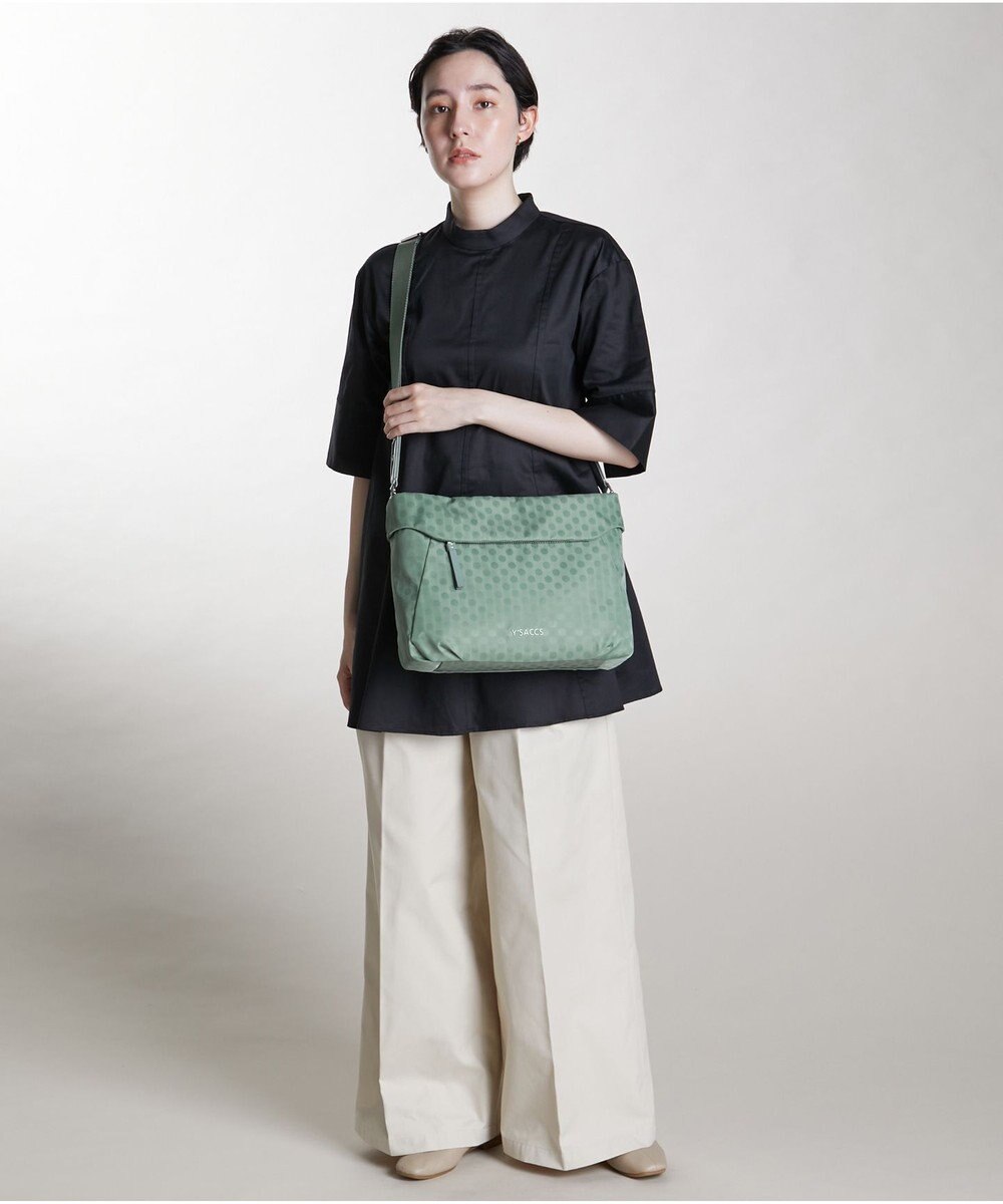 Y'SACCS PolkaDots口折れショルダー　Mサイズ 