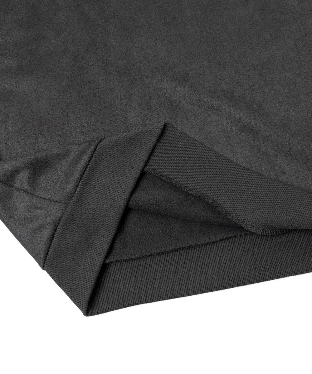 WEGO フェイクスウェードロゴプルオーバー 