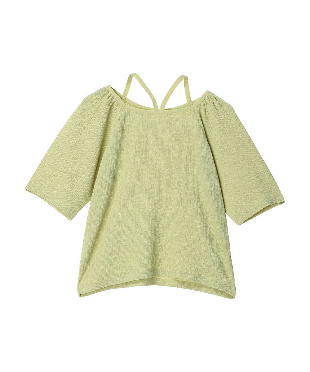 earth music&ecology ポコポコホルタープルオーバー 