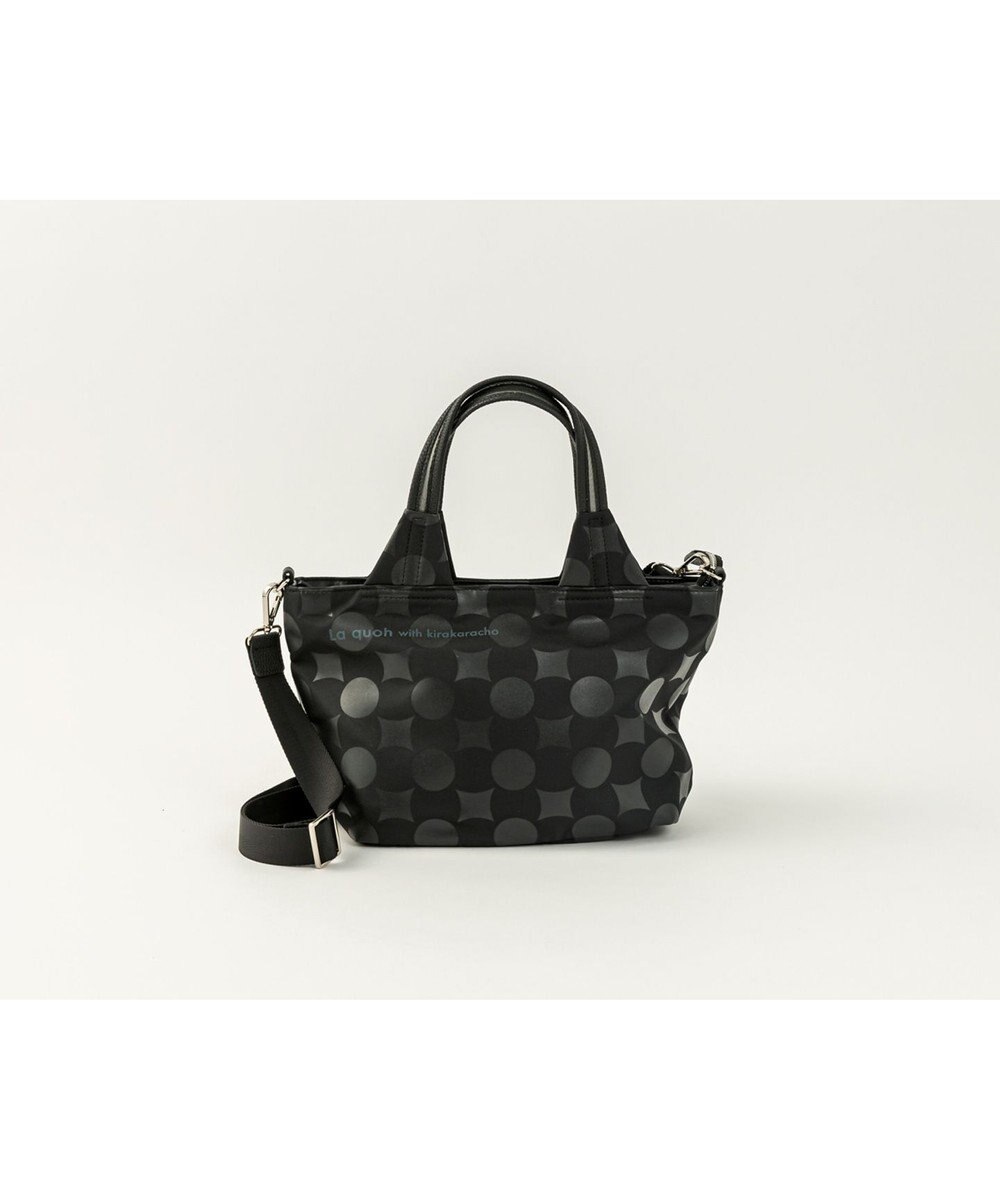 MIYABIYA La quoh with kirakaracho 南蛮七宝ベーシックプリント スモールトート 