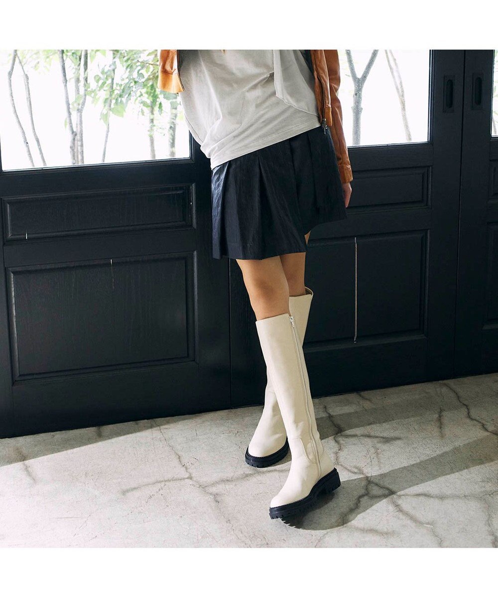 MODE ET JACOMO <MODE ET JACOMO>ストレッチロングブーツ 