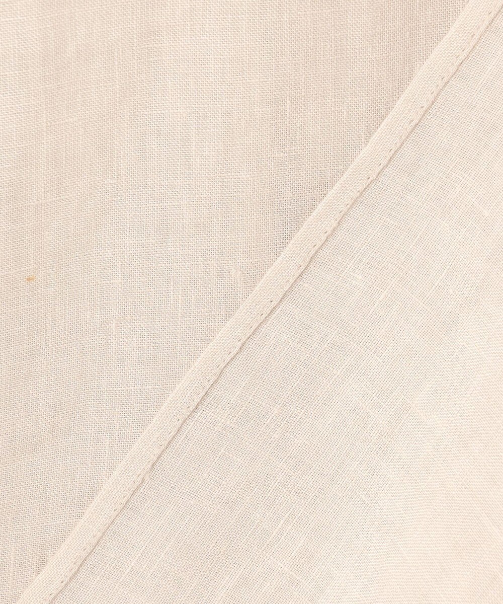 23区 【洗える】LIBECO クロップド シャツ 