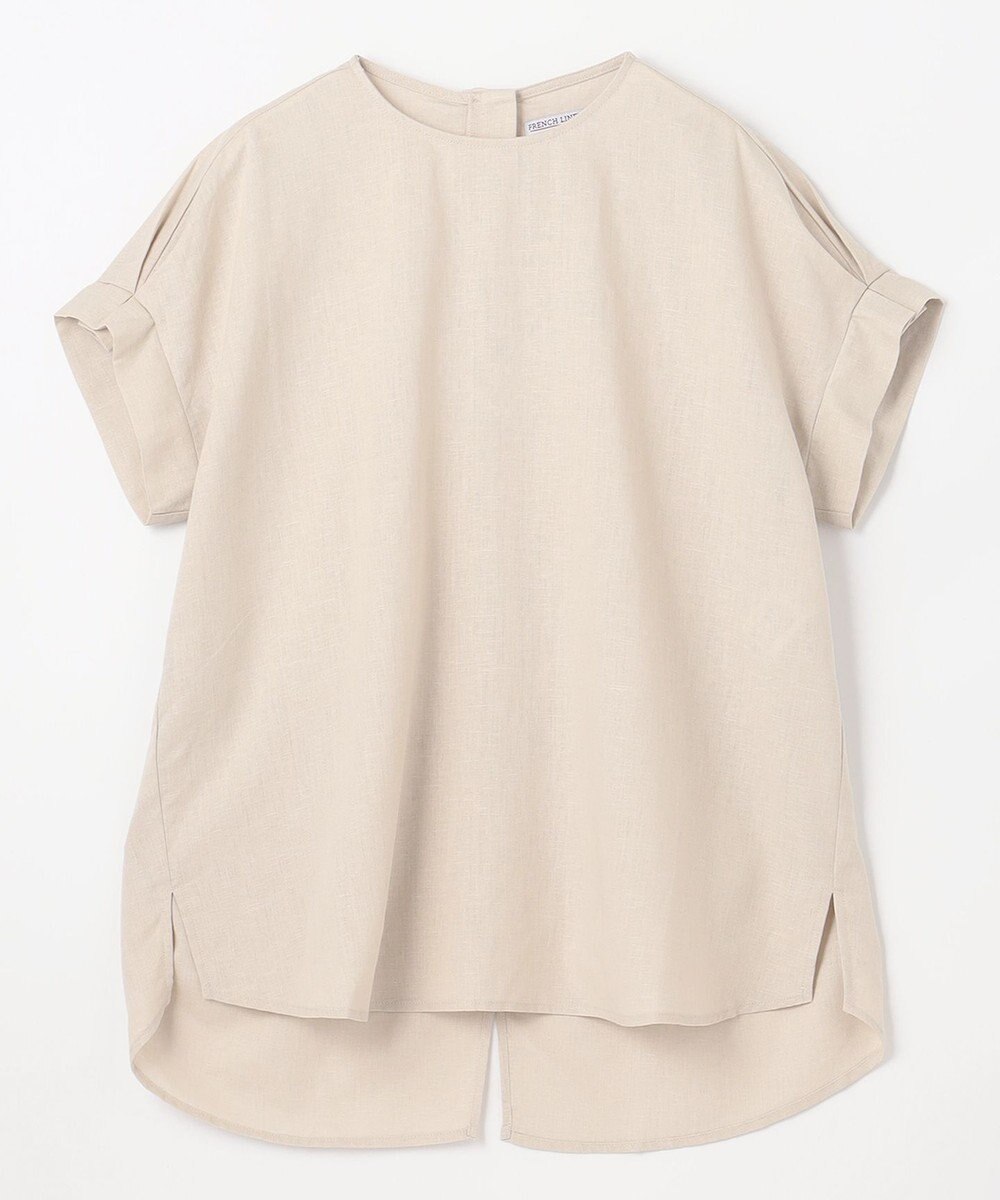 ANY 【洗濯機可能】ライトリネンクロス　チュニック 