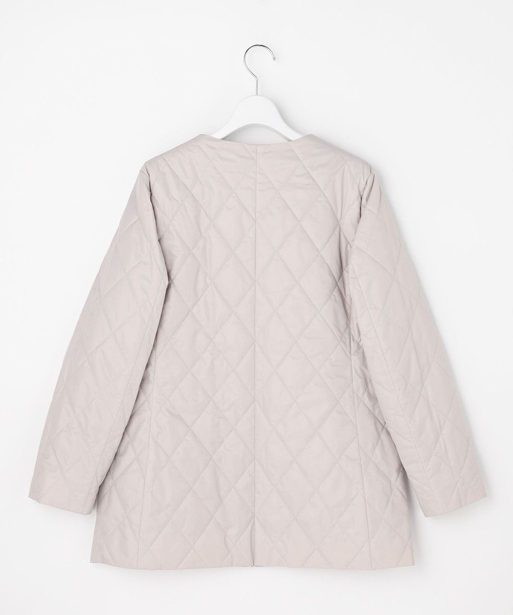 J.PRESS LADIES S 【2way】VINAジェットオックス ノーカラー コート 