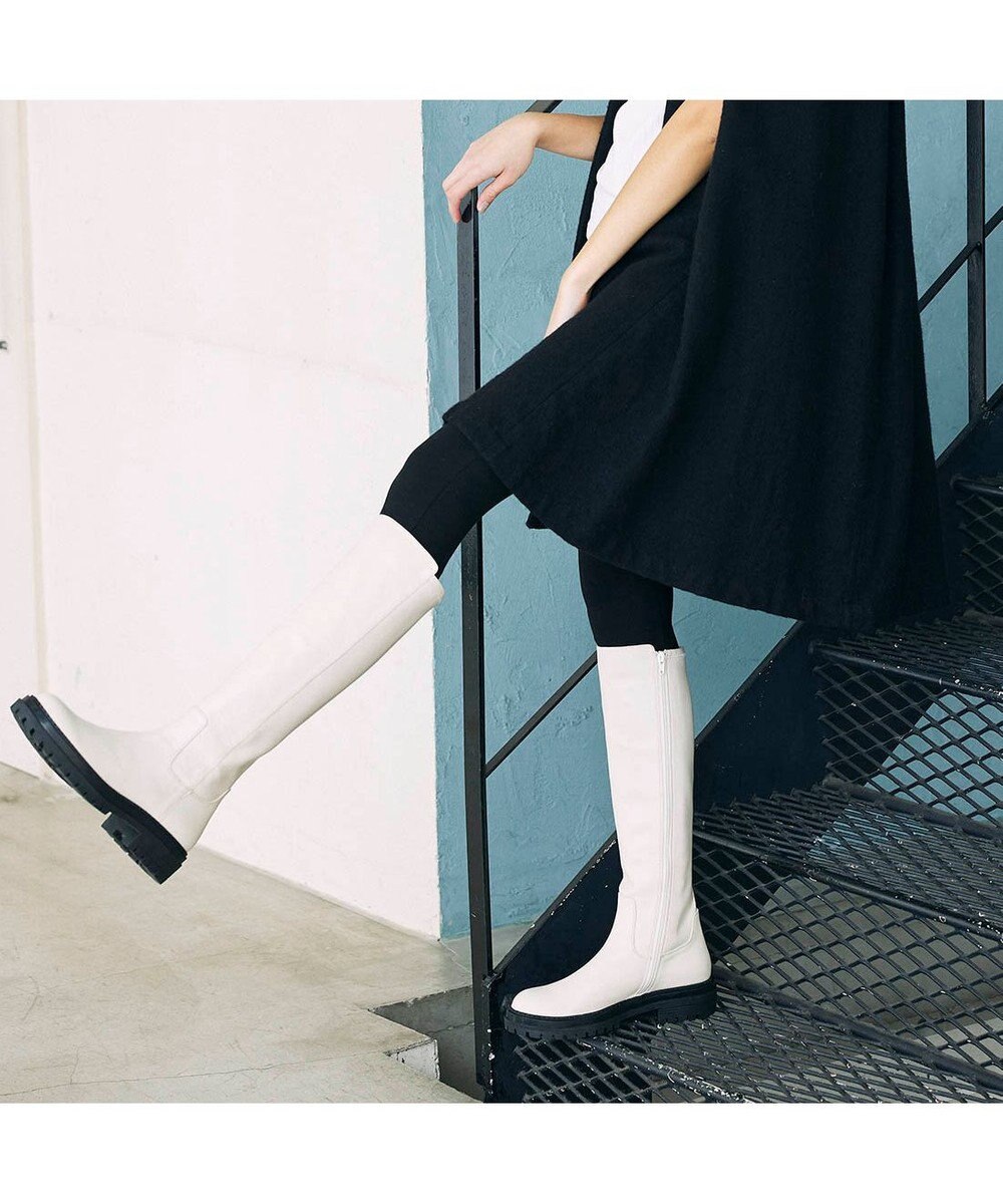 MODE ET JACOMO <MODE ET JACOMO>ストレッチロングブーツ 