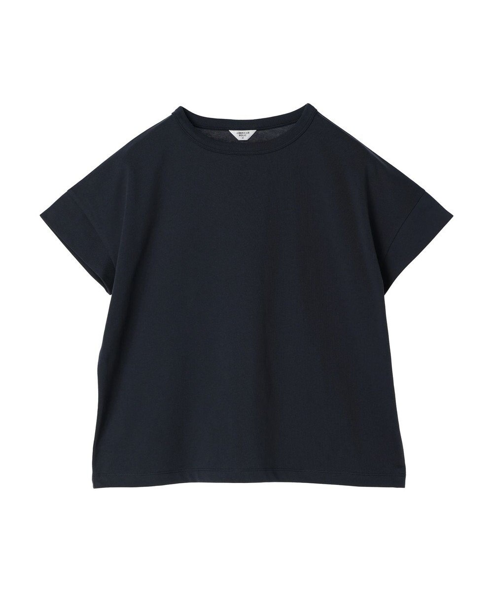 AMERICAN HOLIC 接触冷感ショートスリーブカットプルオーバー 