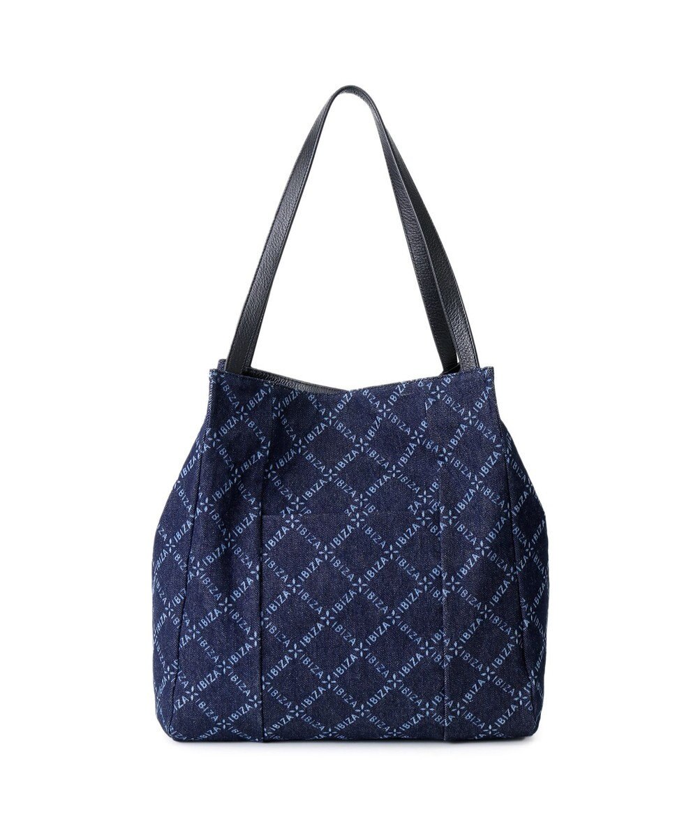 IBIZA バケーロ　ロゴデニム　セミショルダーバッグ 