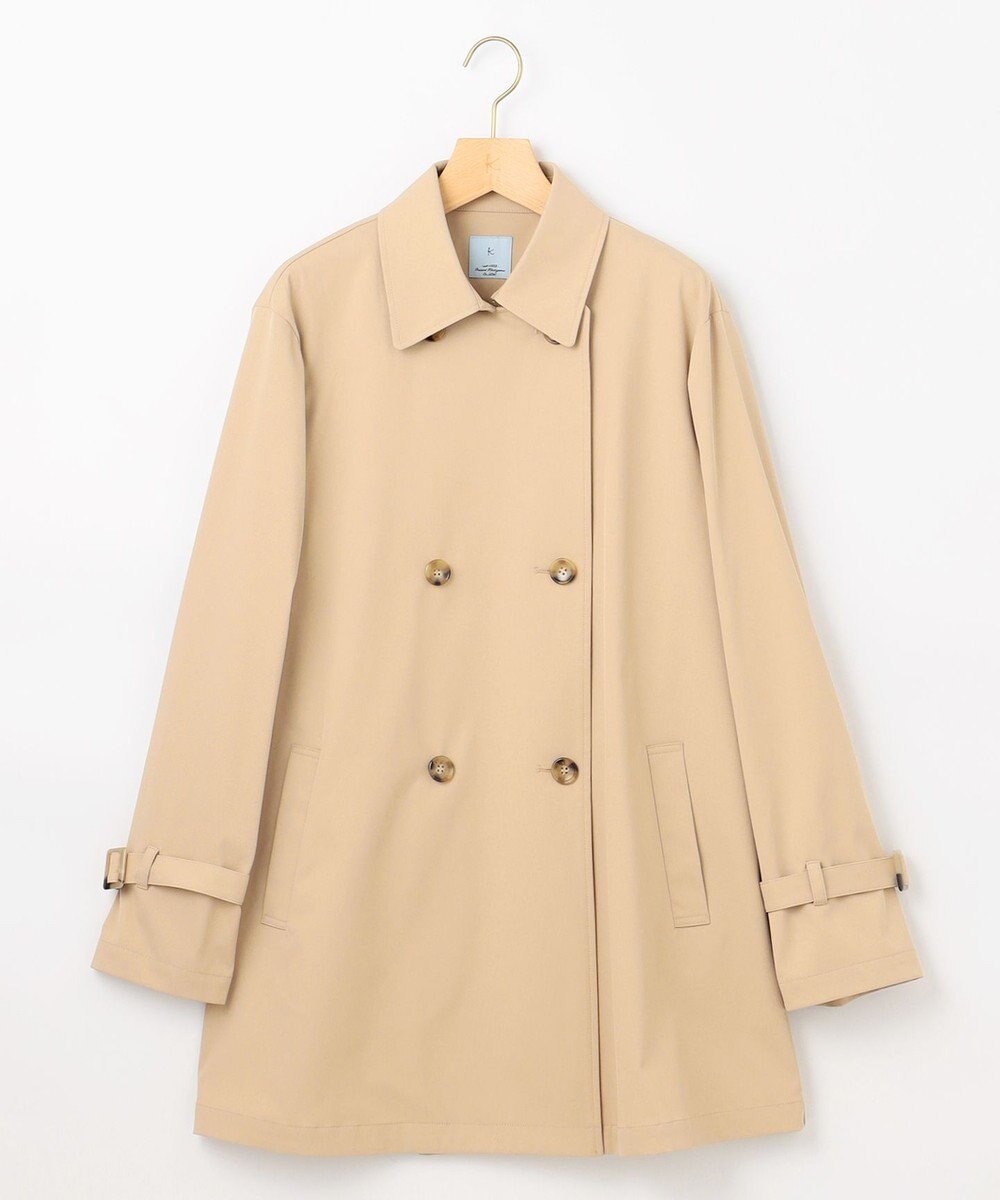 組曲 コットンライクツイル トレンチコート 