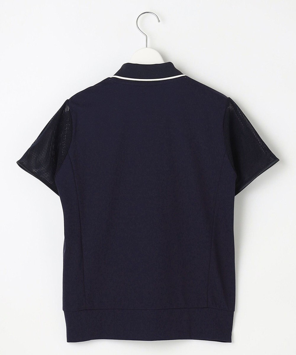 23区GOLF 【辻梨恵プロ着用】メッシュスリーブストレッチポロ 