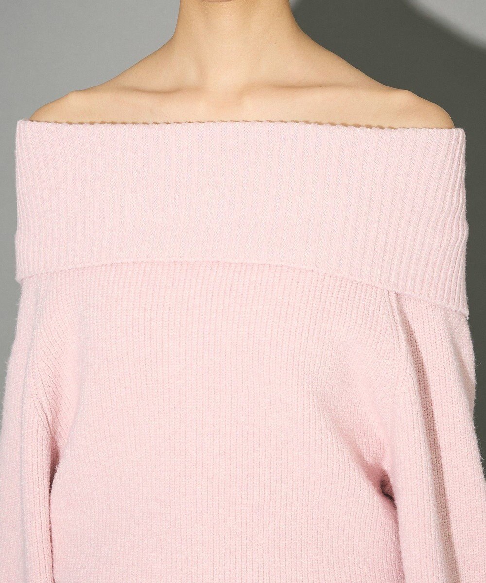 Green Parks オフショルダーニット 