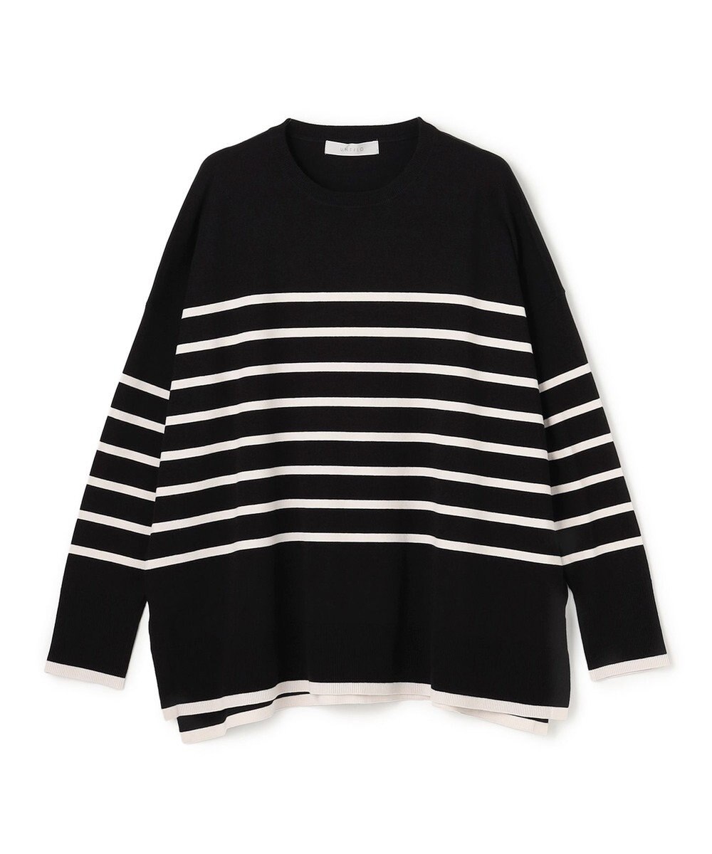 UNFILO L マイビューティニット ワイドクルーネック 