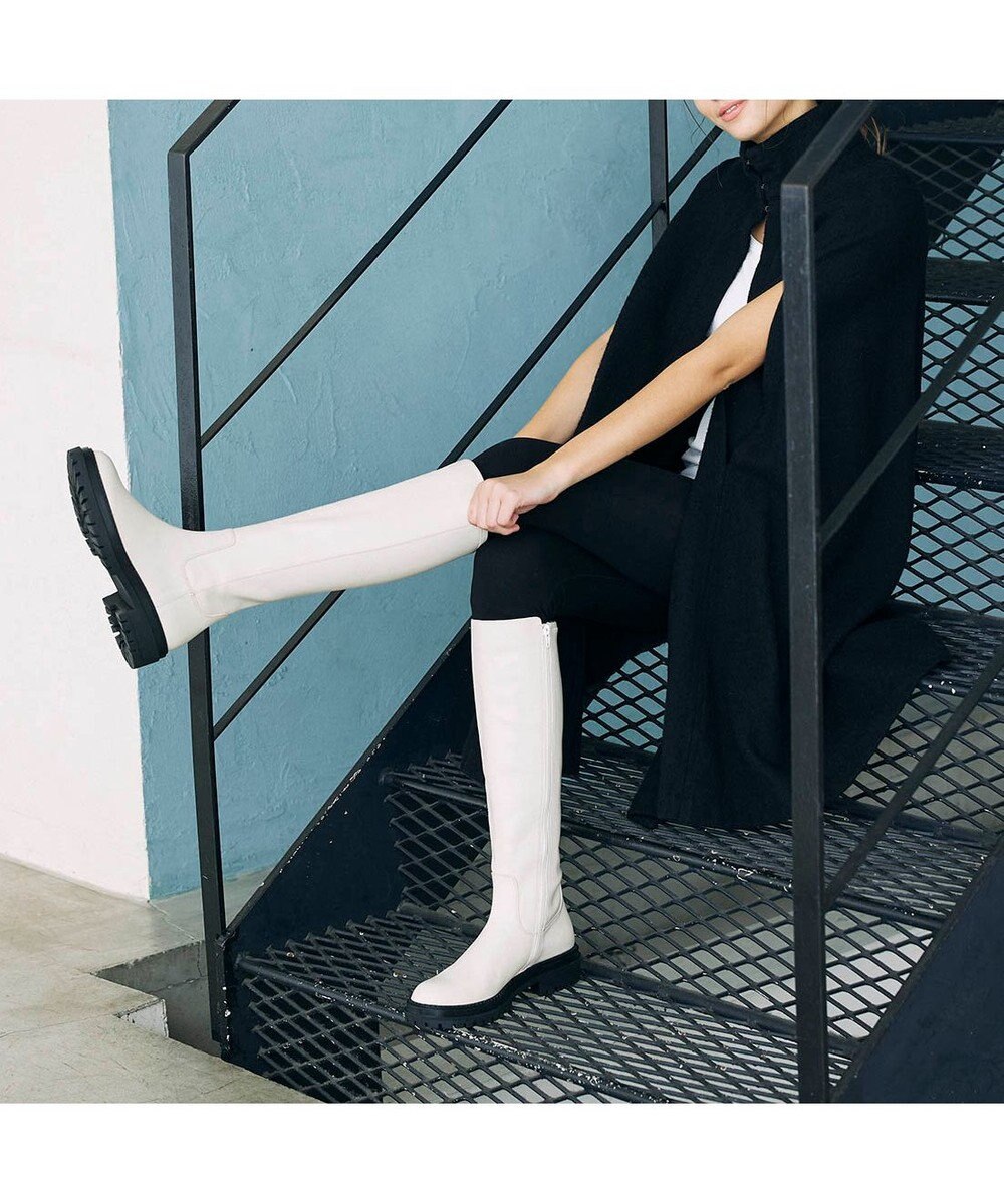 MODE ET JACOMO <MODE ET JACOMO>ストレッチロングブーツ 