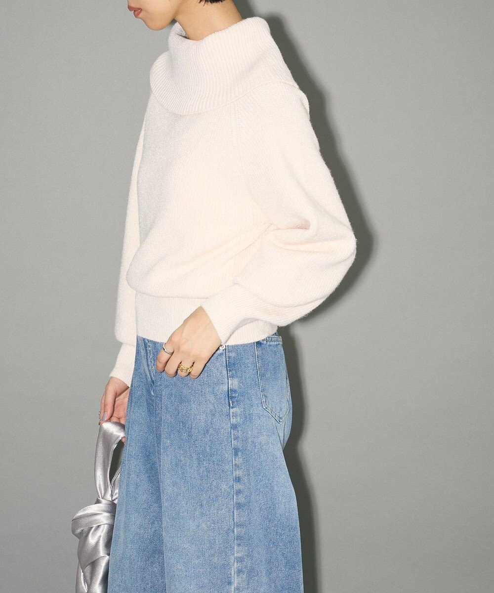 Green Parks オフショルダーニット 