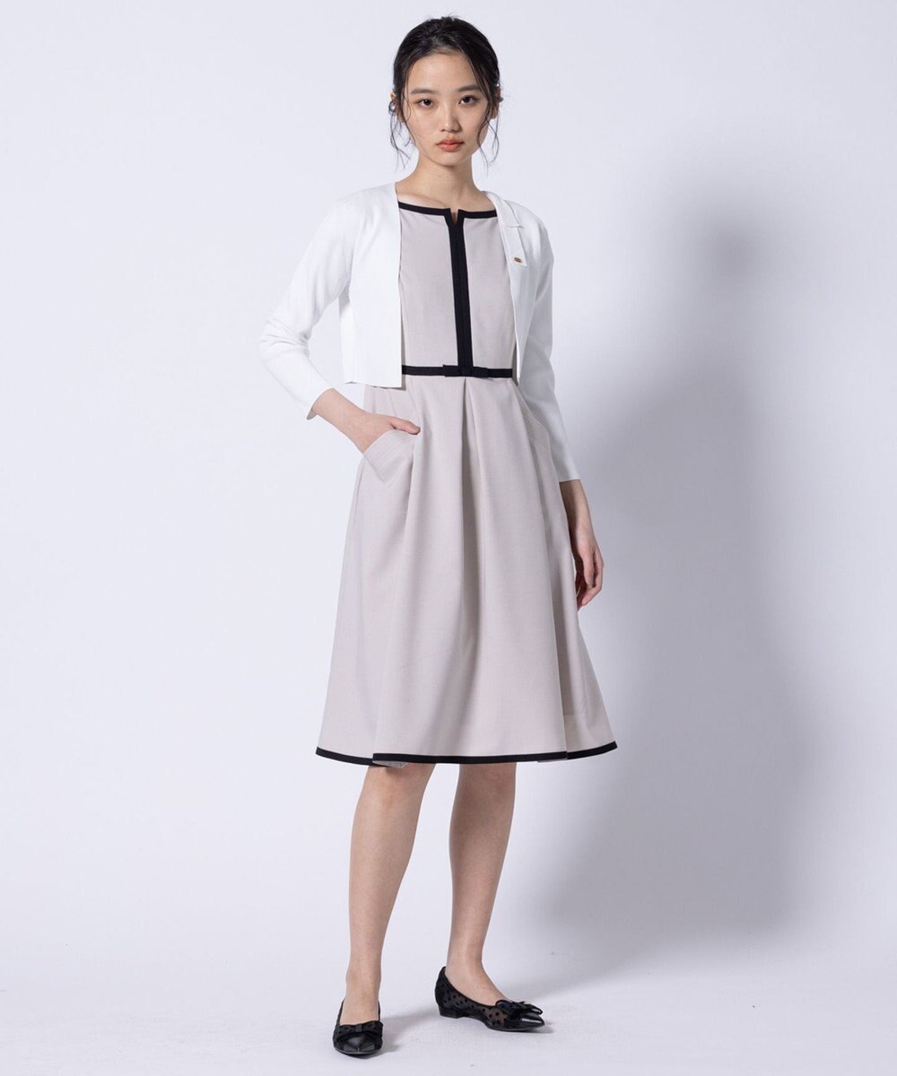 TOCCA 【接触冷感・吸水速乾・洗える】RIBBON'S CROSSROAD ドレス 