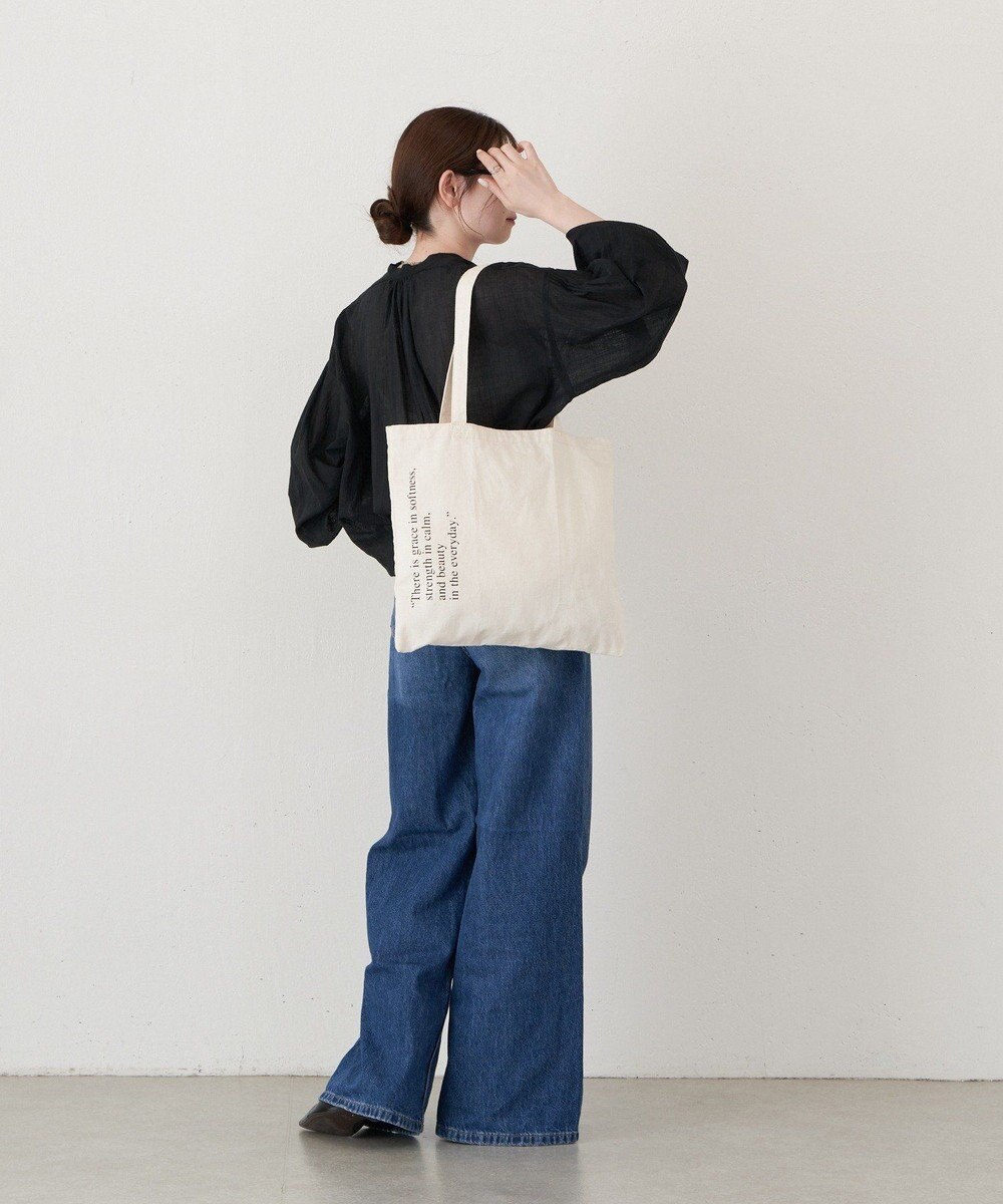 russet ［インフルエンサースタッフ企画］ロゴトートバッグ(Z-221) 