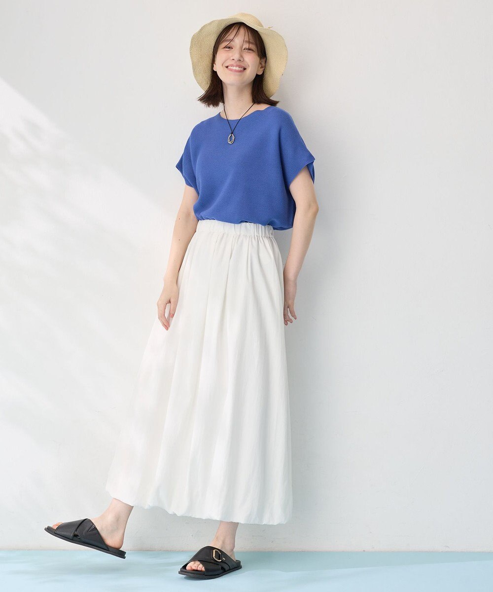 ANY L 【撥水/ウエストゴム】バルーンスカート 