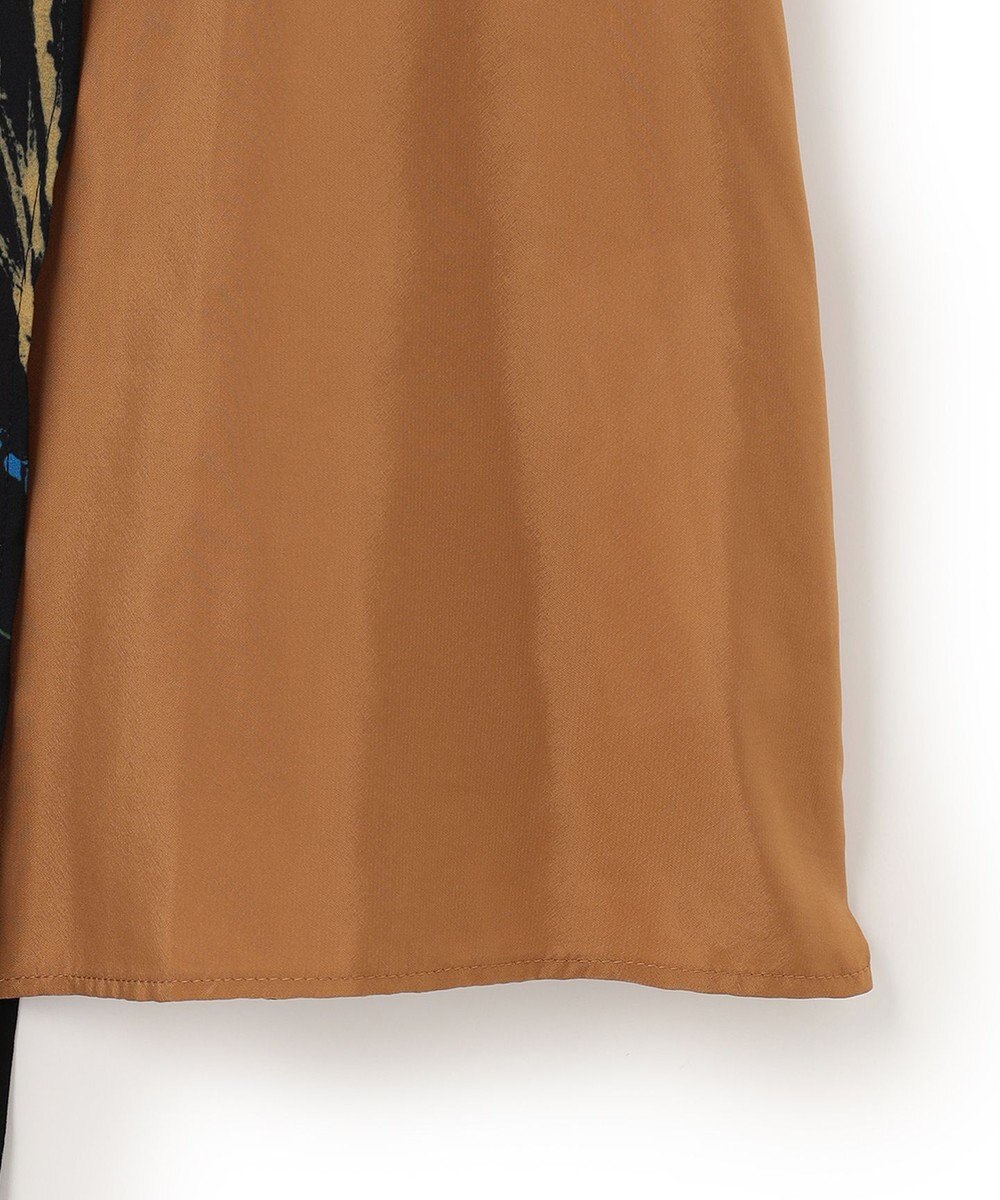 ICB 【Saki Tanakaさんコラボ】コラボプリント ノースリーブブラウス 